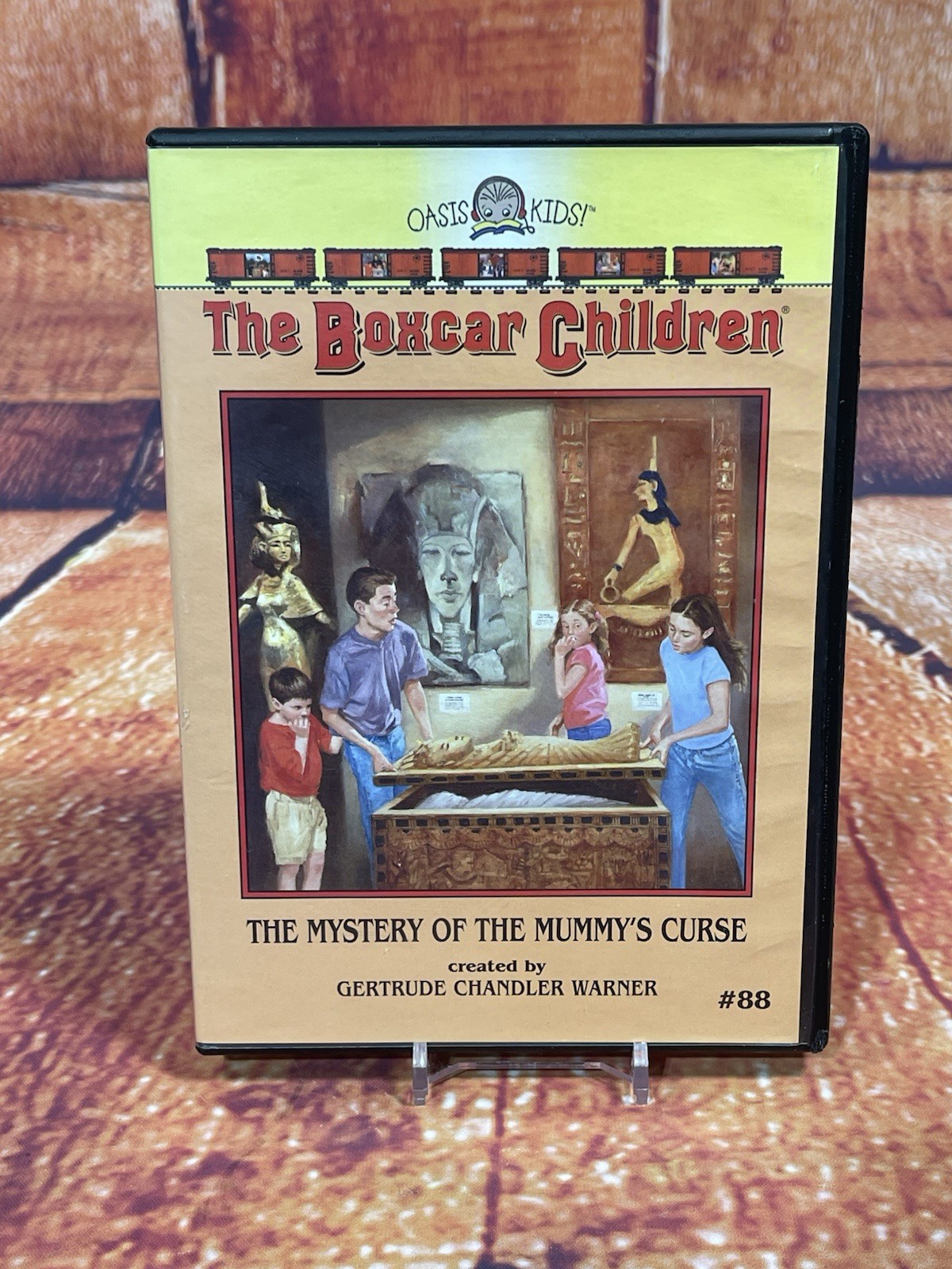 The Boxcar Children #88 the Mystery of the Mummy’s Curse Book On 2 CDs Tested