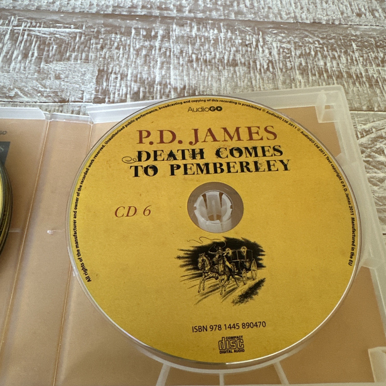 P.d. James Death Comes To Pemberley Audiobook Cd