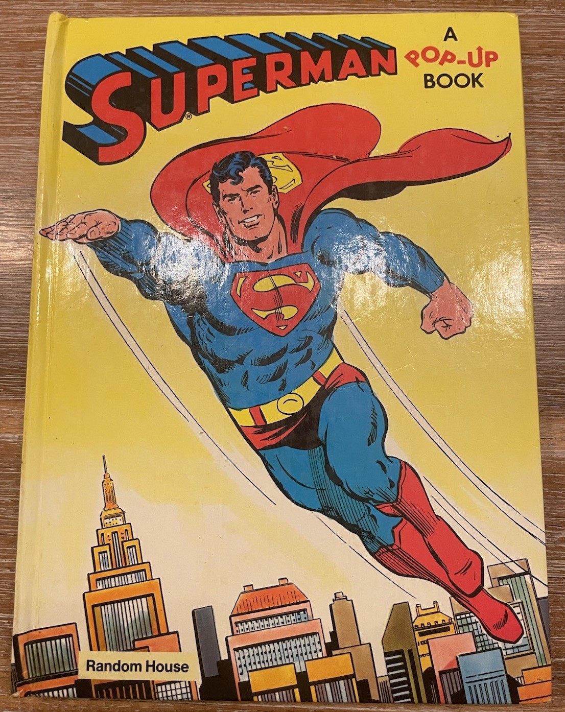 Pop-up Books: 1979 Superman DC Comics Vintage