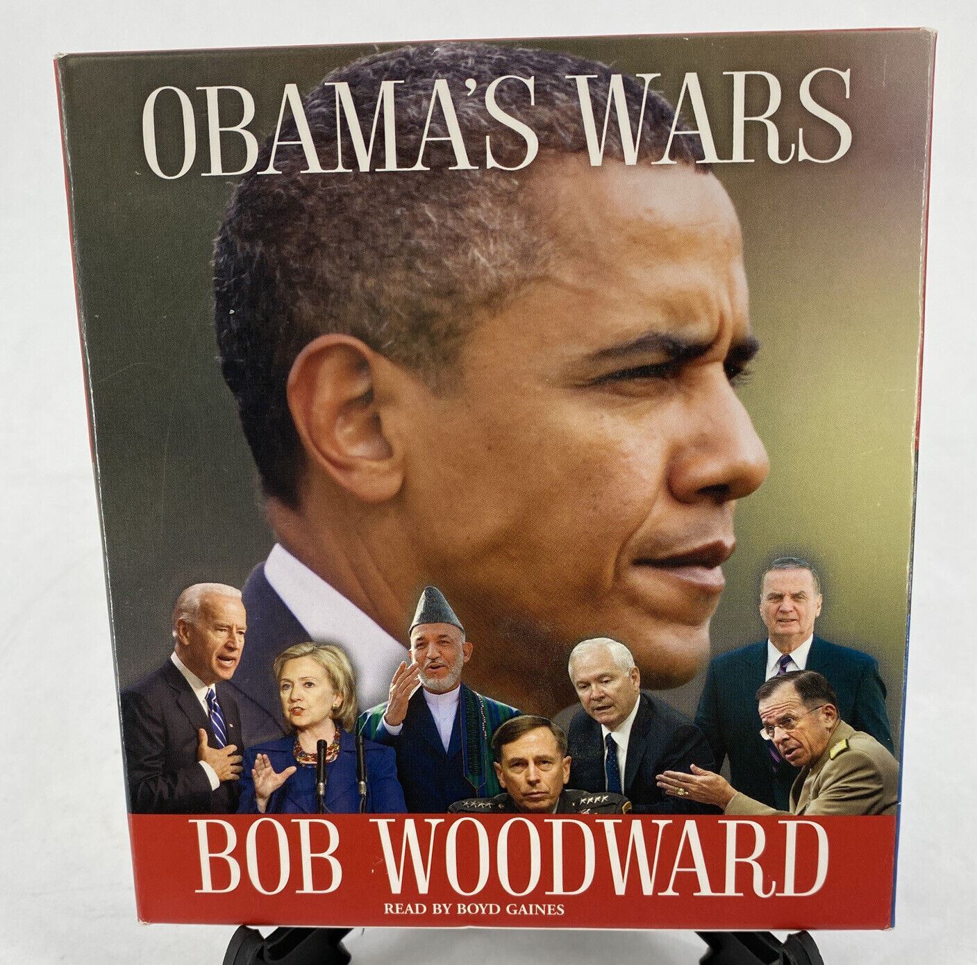 Obama’s Wars by Bob Woodward 6 CD’s Boyd Gaines Hillary Clinton Joe Biden