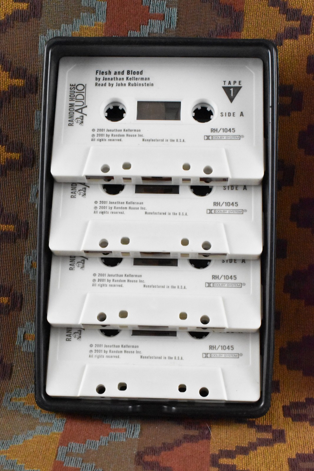 Books on Tape (Cassette) Lot Flesh and Blood Trevayne Kellerman Ludlum