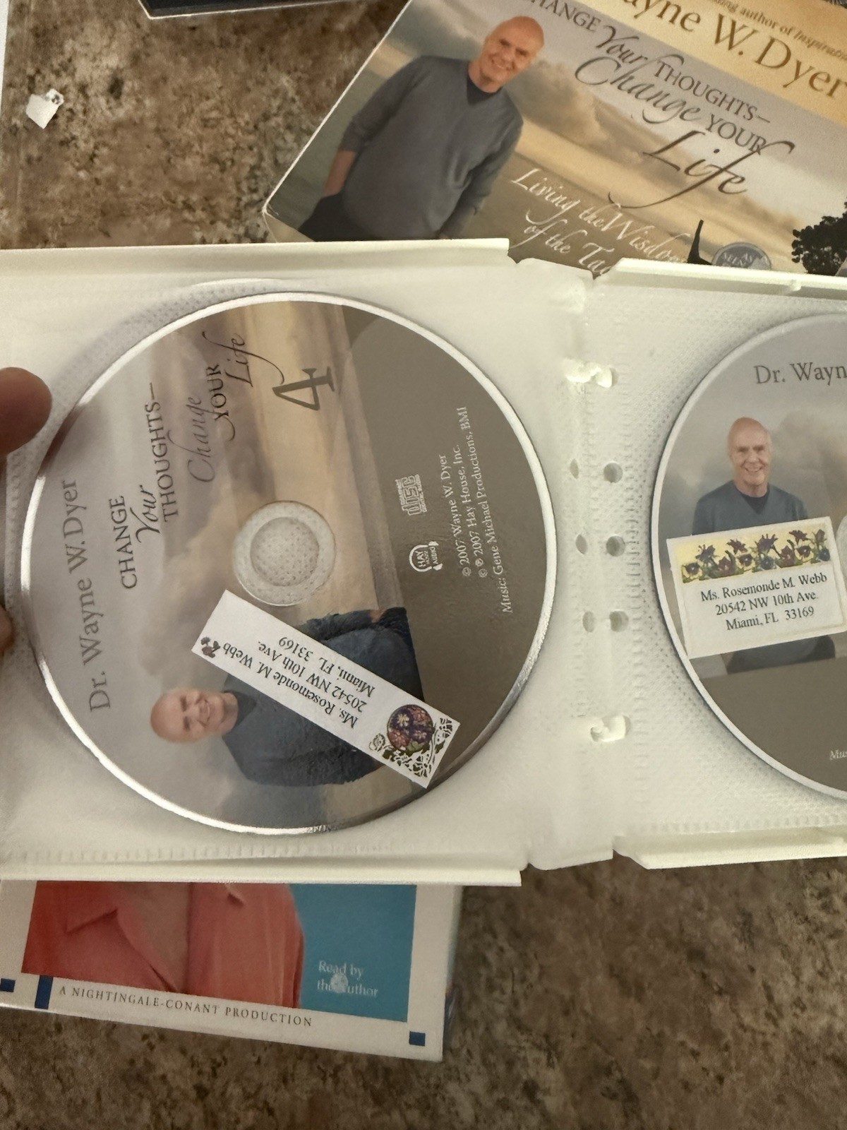 Lot 6 Wayne Dyer T.D. Jakes Marianne Williamson Spiritual CD Audiobooks