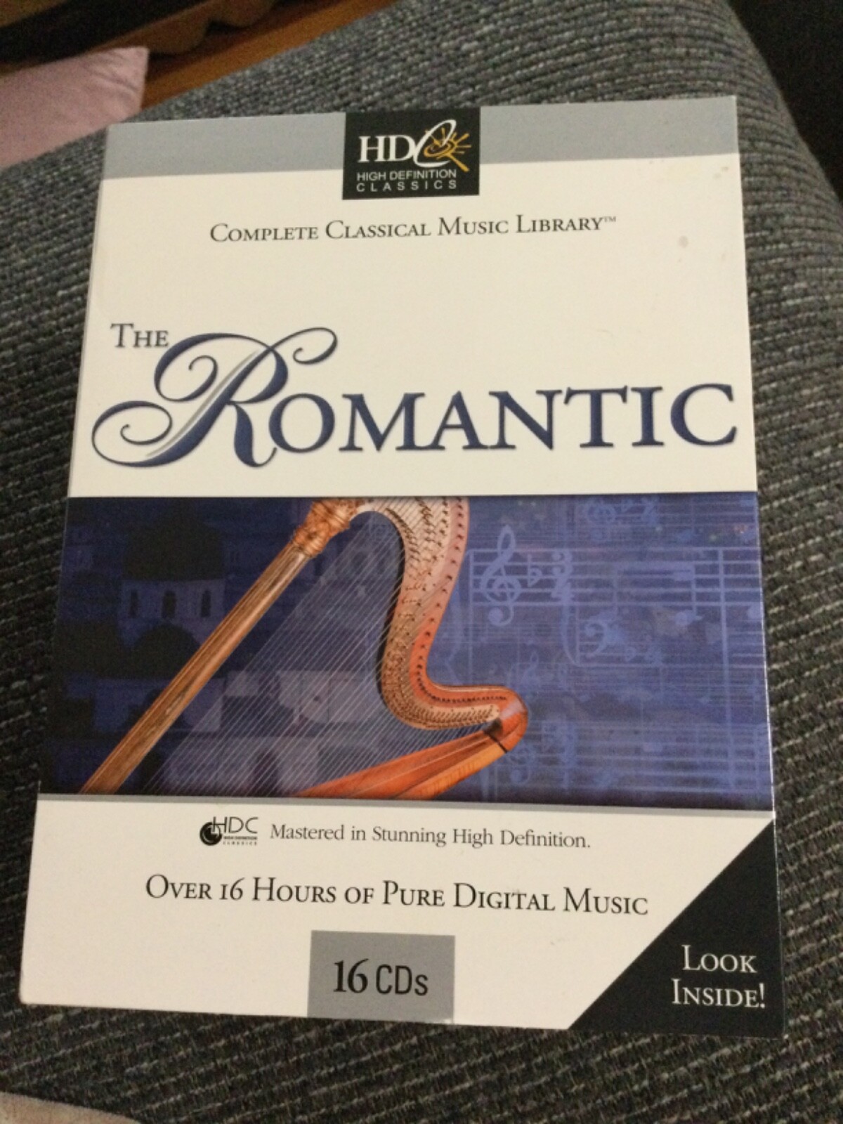 The Romantic ‘05 16 CDs Classical Music Library Collection Storage Case Included