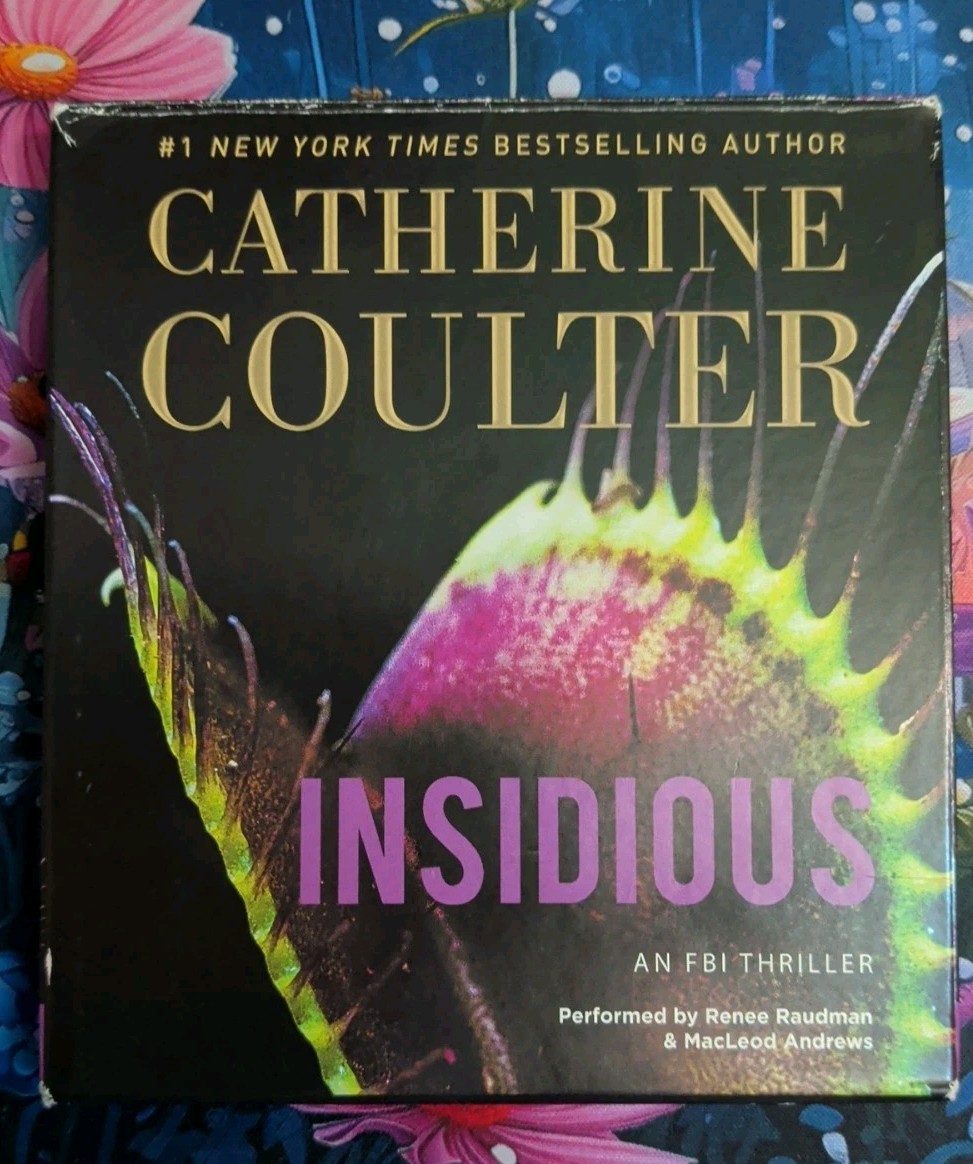 Insidious by Catherine Coulter 2016 CD Unbridged Audiobook Very Good
