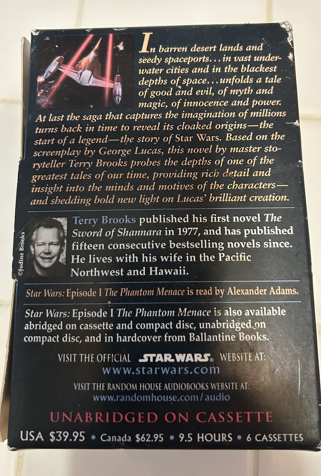 Star Wars Ser.: The Phantom Menace by Terry Brooks Audiobooks