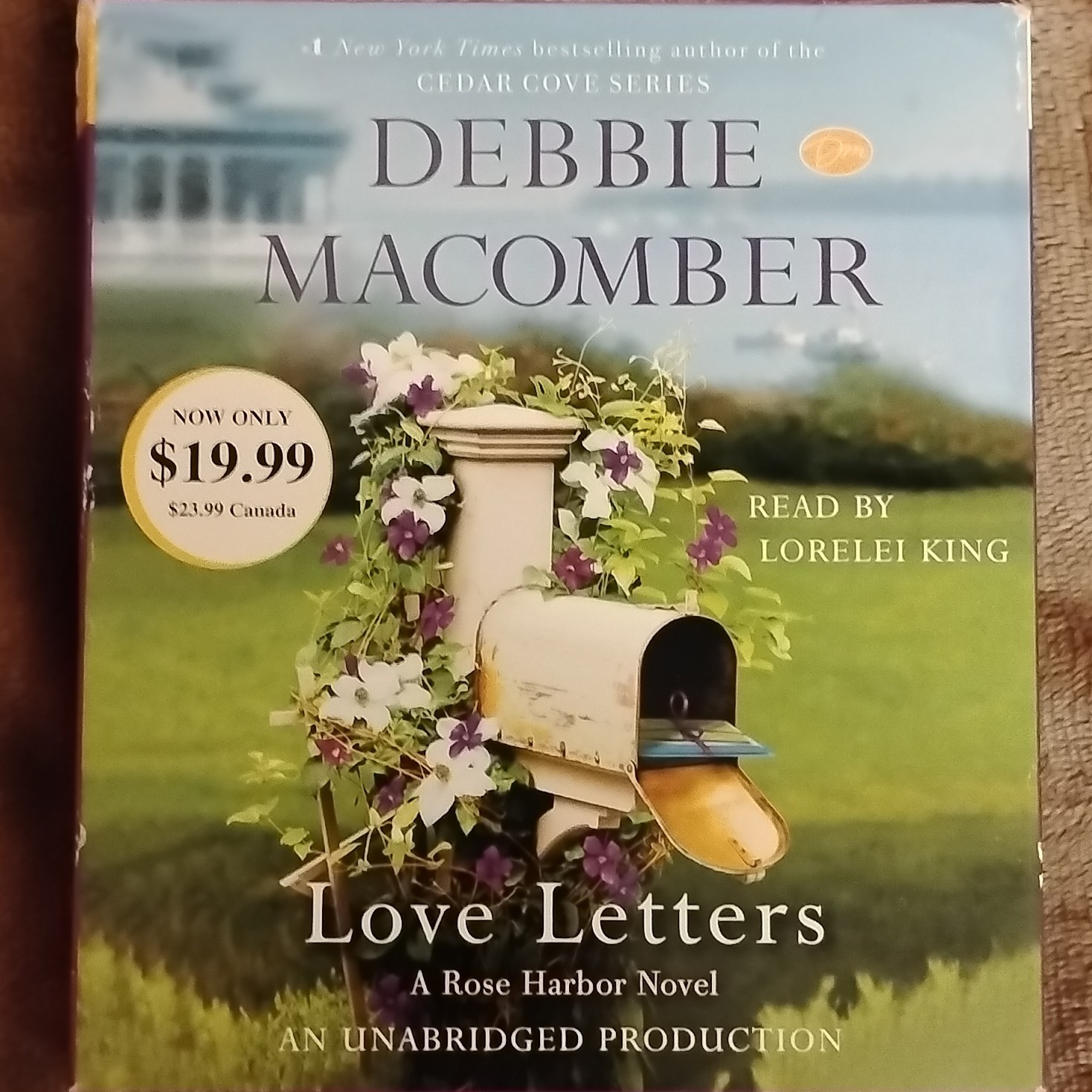 Debbie Macomber Love Letters Audiobook CD Lorelei King Rose Harbor Novel