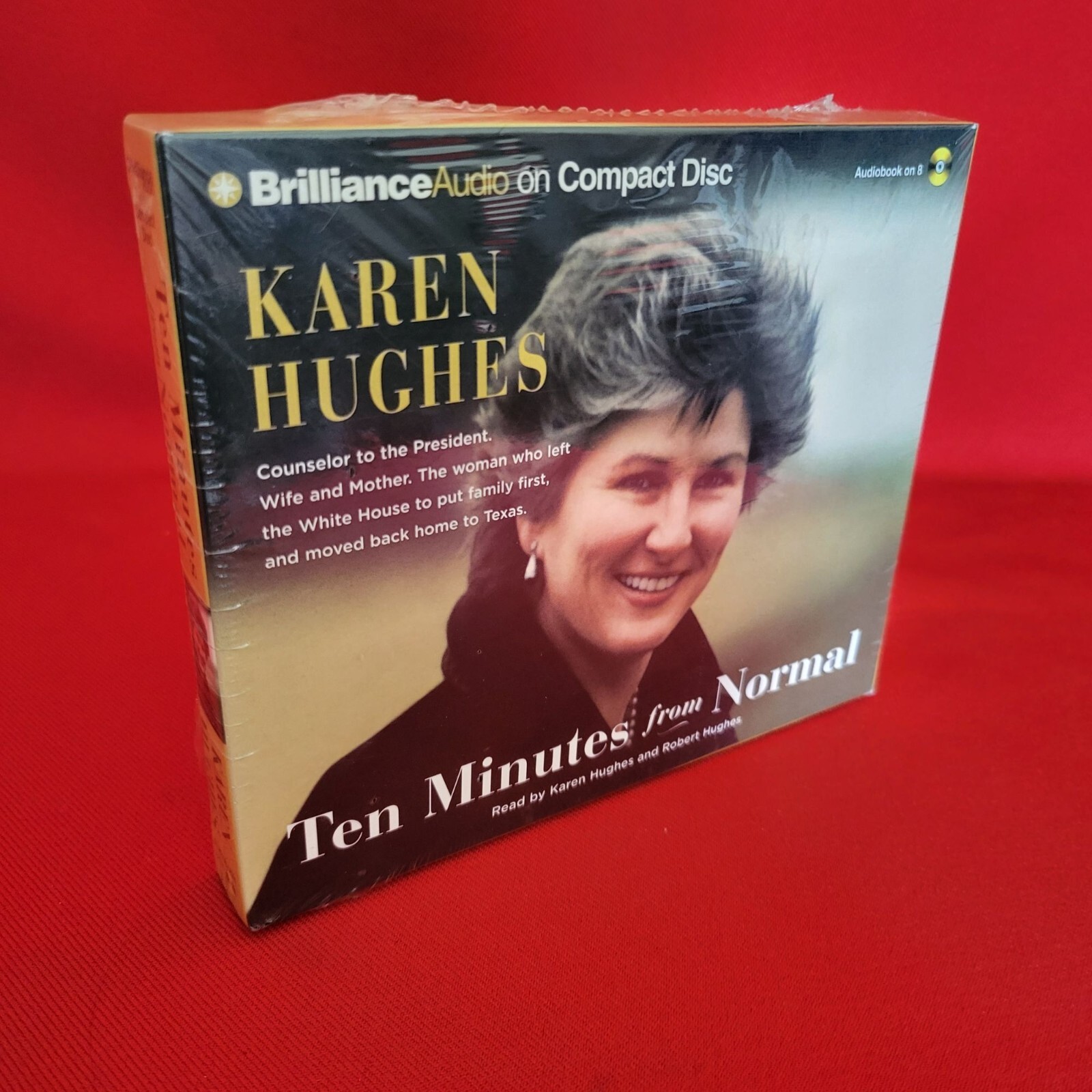 Audiobook Karen Hughes Ten Minutes from Normal 8 CDs Sealed