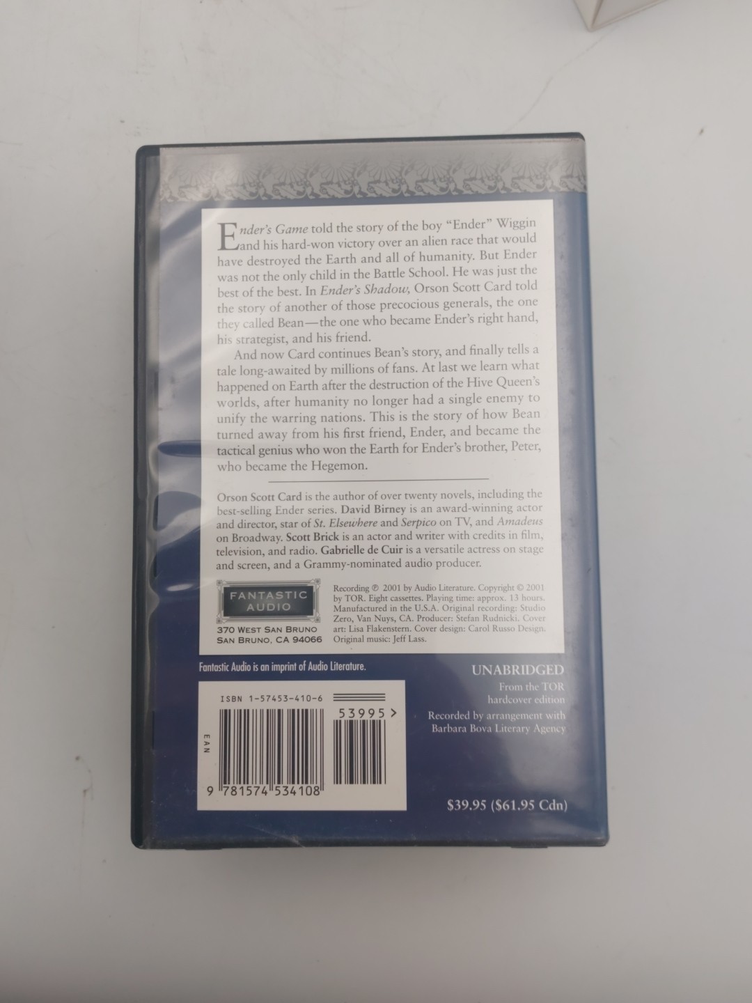 Lot Of 5 Assorted Sci-Fi Audiobooks on Cassette READ DESC