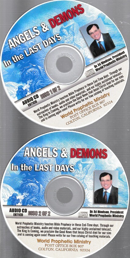 Angels & Demons In The Last Days AUDIO BOOK CD Dr. Ed Hindson World Prophetic