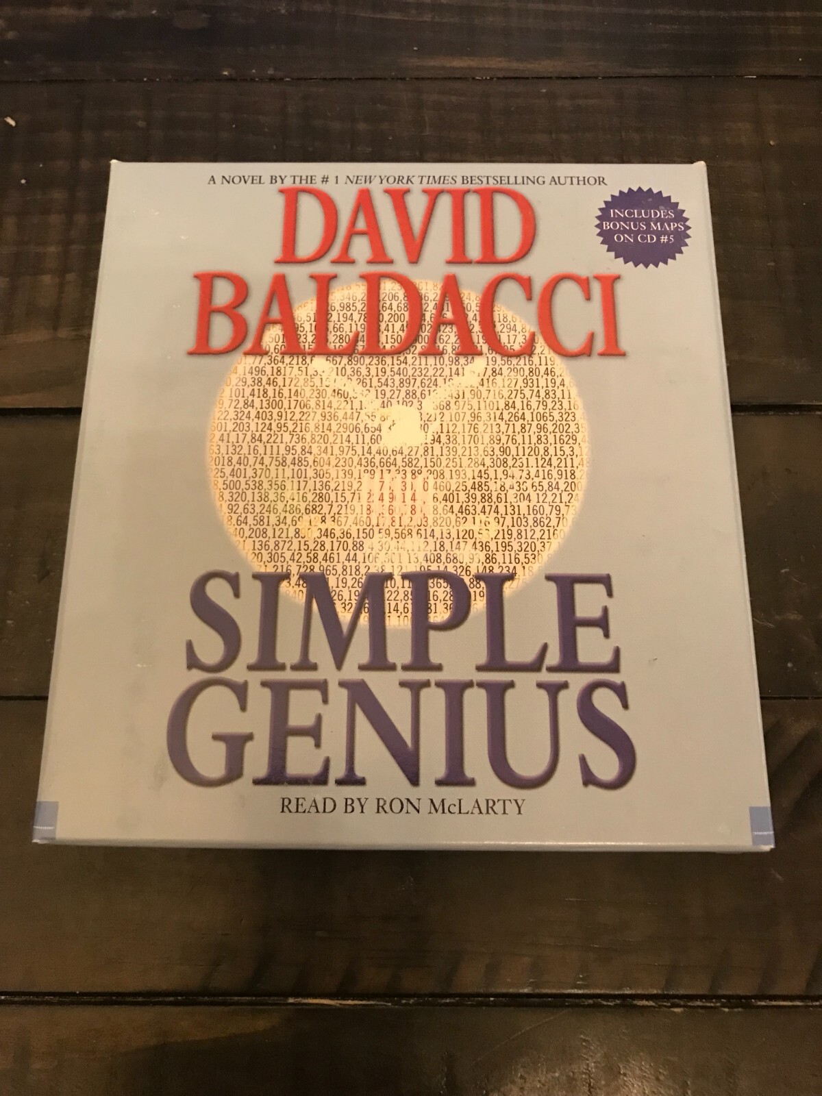 Sean King and Michelle Maxwell Ser.: Simple Genius by David Baldacci 2007 CD