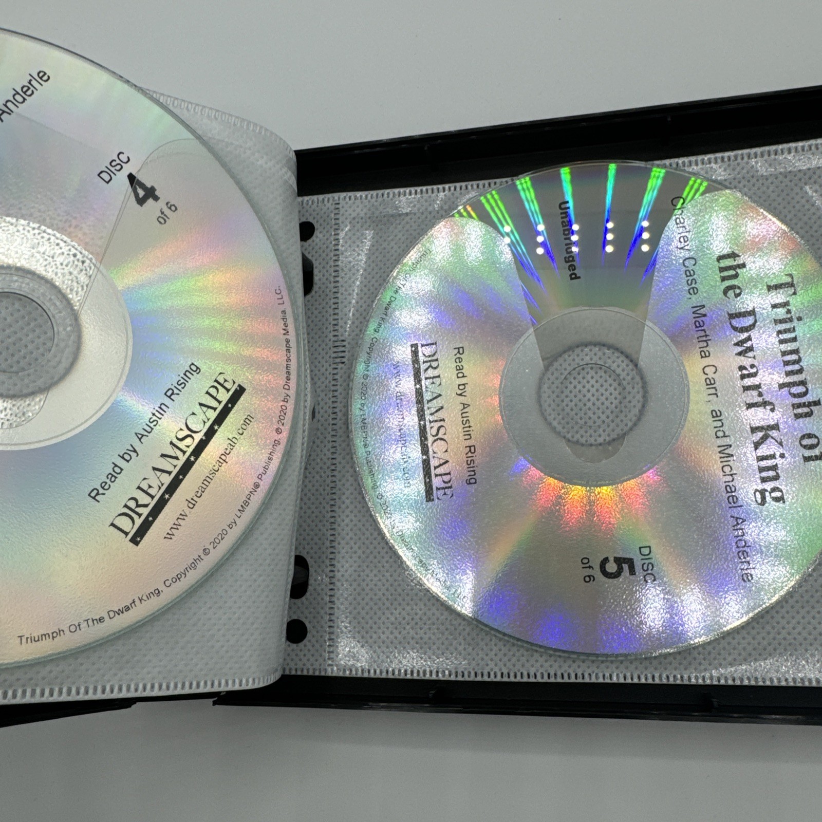 Triumph Of The Dwarf King Book Four Audio CDs 6 Discs