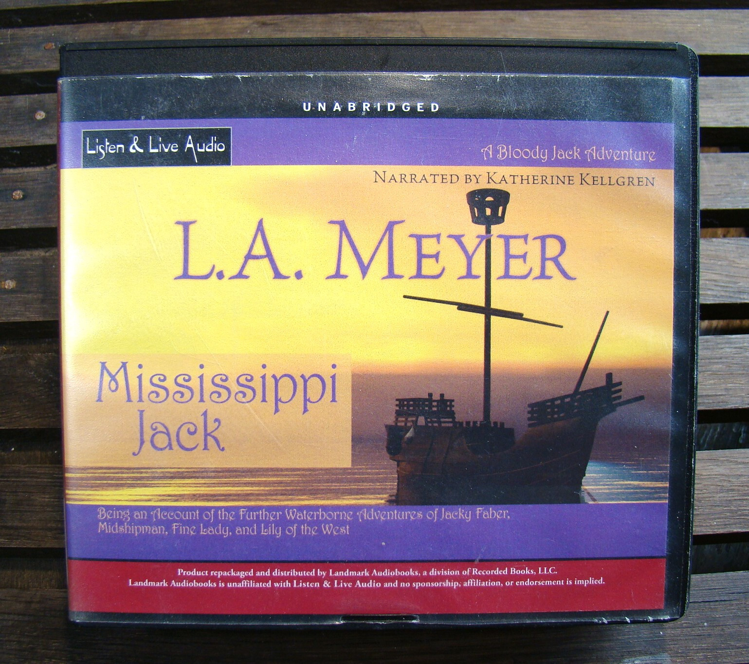 Mississippi Jack ~14 CDs 2009~ Meyer Midshipman Lily Jacky Adventure Audio Novel