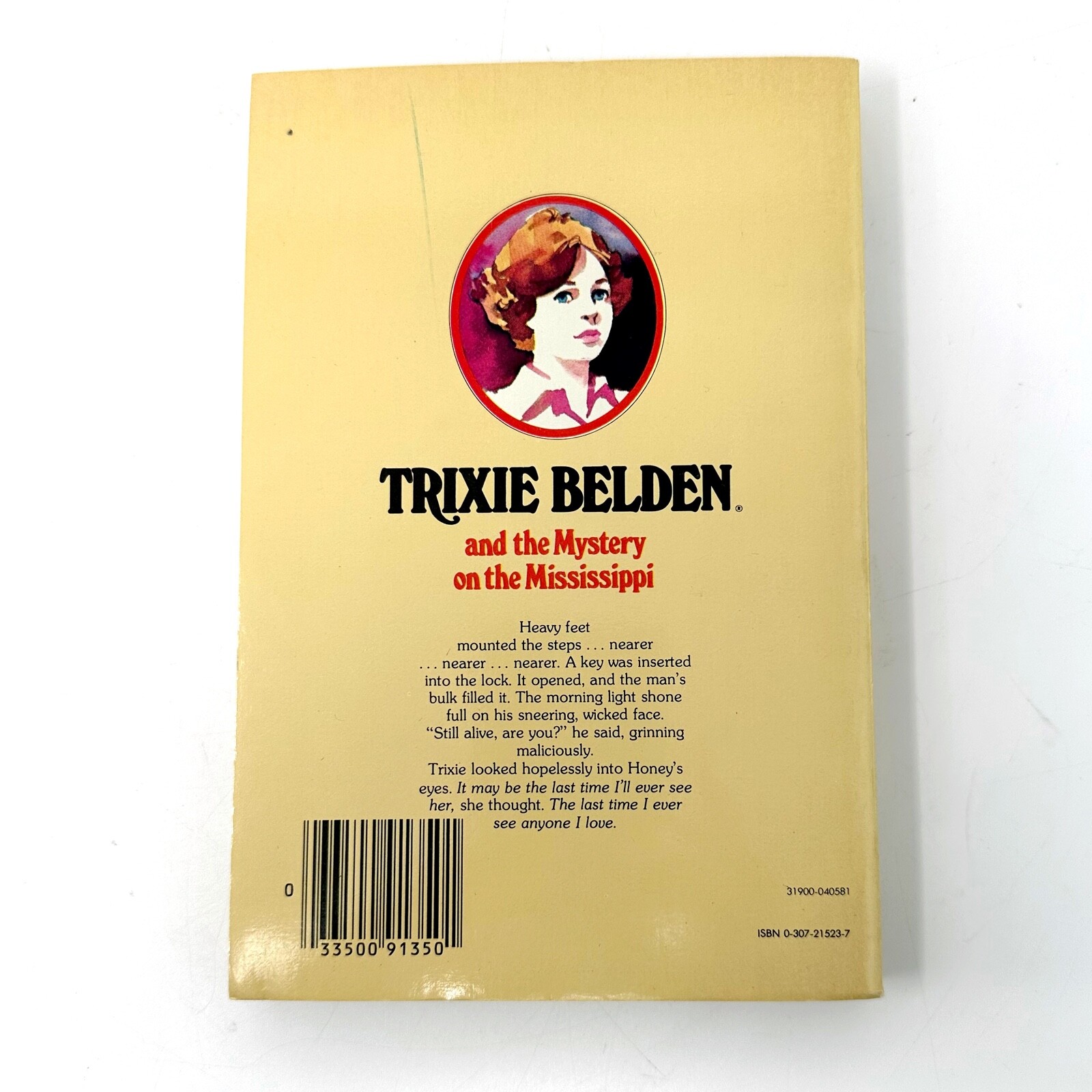 Trixie Belden #15 The Mystery on the Mississippi Paperback Kathryn Kenny