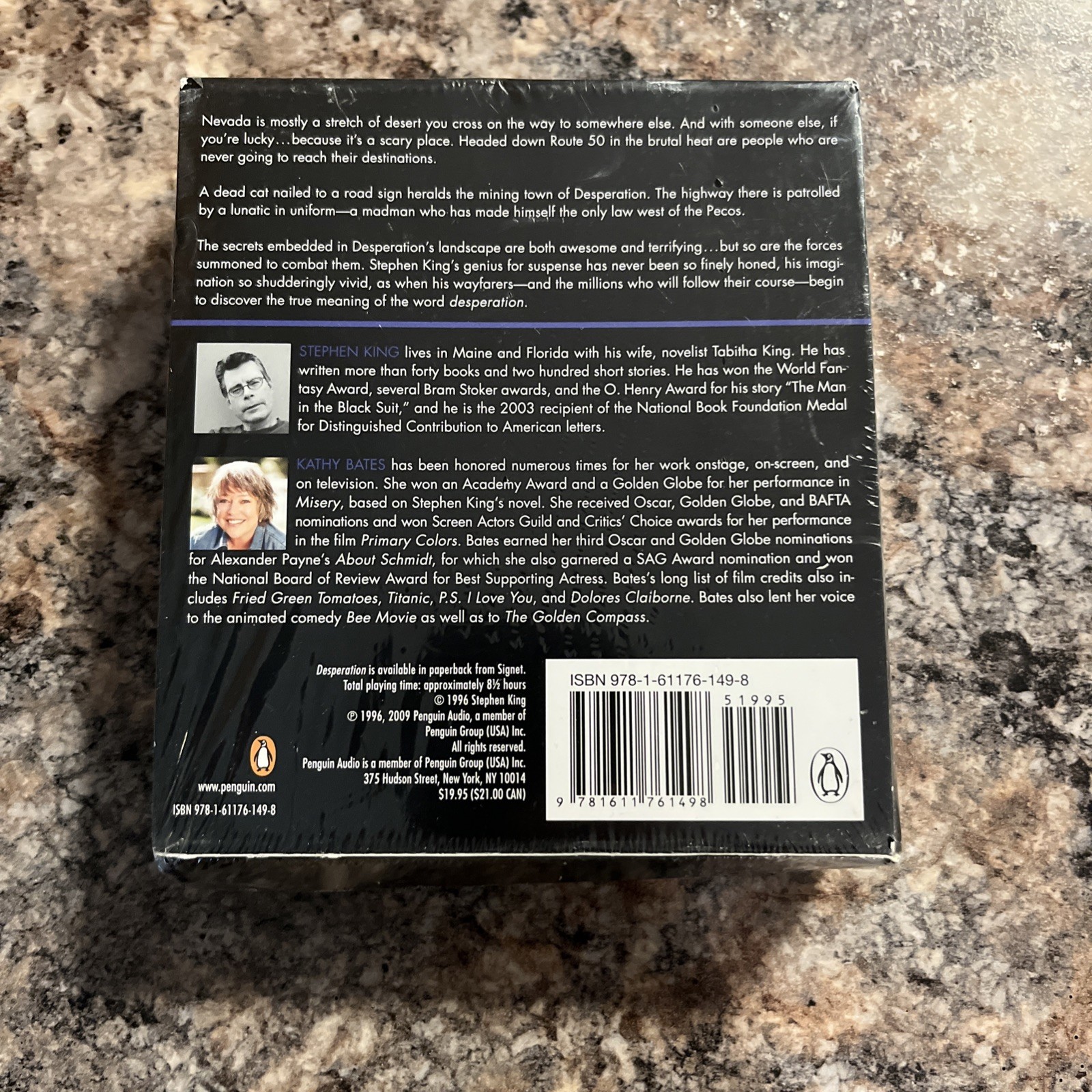 Desperation by Stephen King (2013, Compact Disc, Abridged edition)