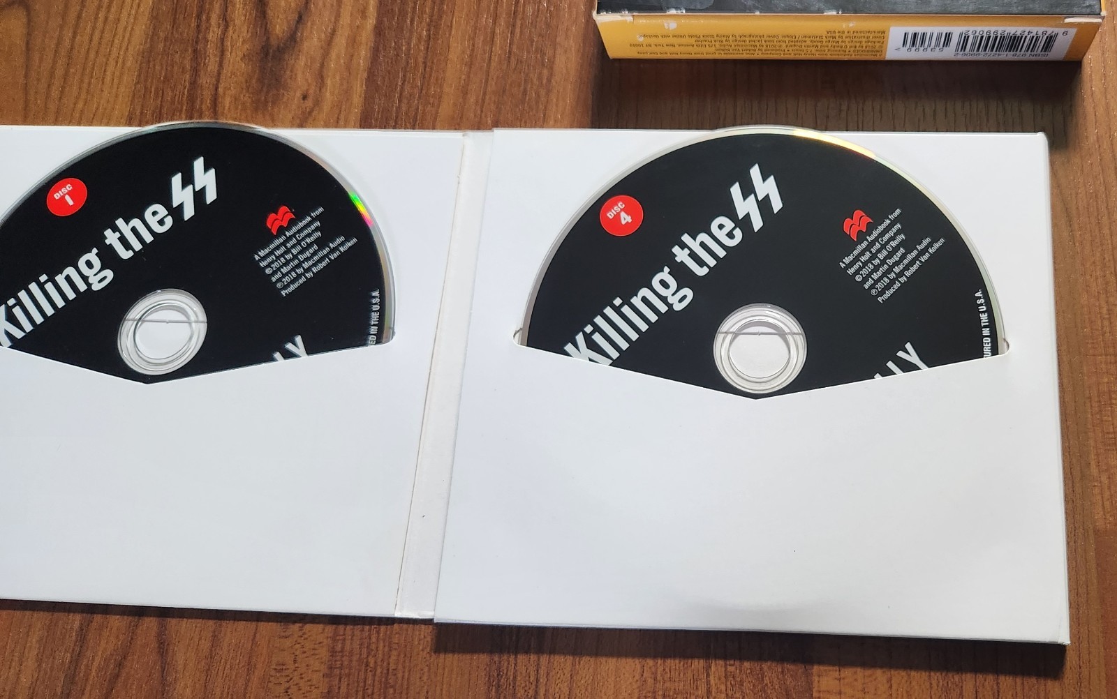 2 Bill O’Reilly Audio Books Killing The SS 7 CD Set Killing England 10 CD Set