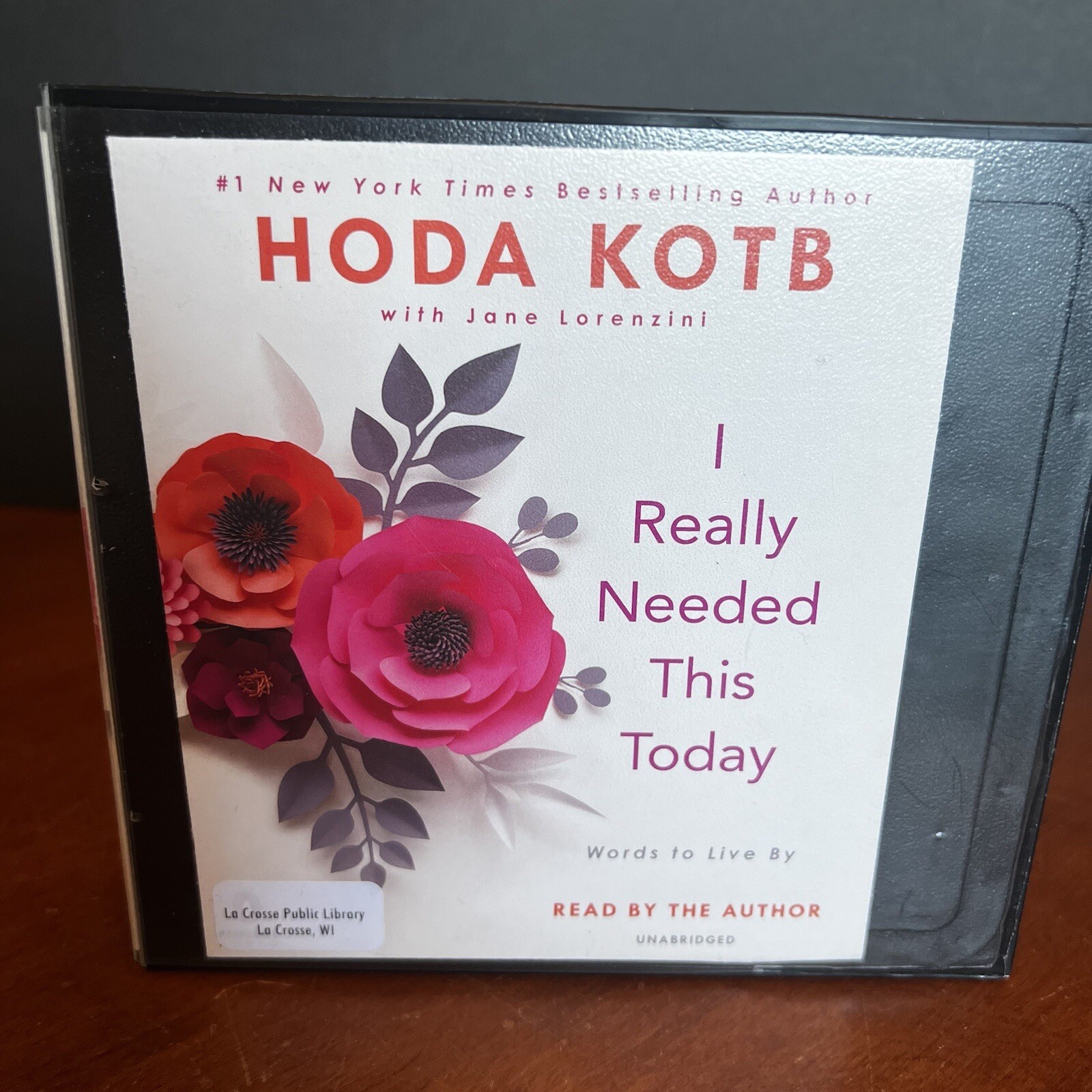 Hoda Kotb CD Audio Book I Really Needed this Today Words to Live By 365 Quotes