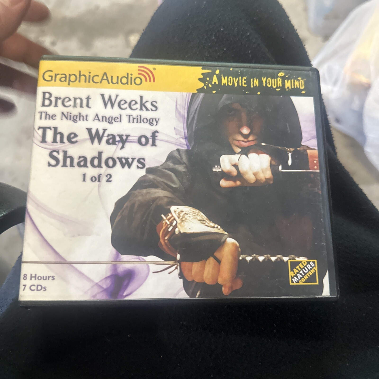 Graphic Audio Book Brent Weeks The Night Angel Trilogy The Way of Shadow 1 of 2