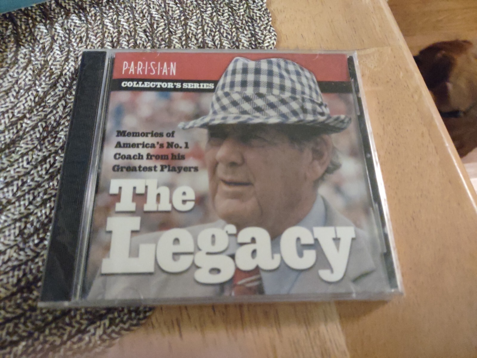 Vtg Paul Bear Bryant The Legacy Audio Cd Collectors Series Sealed