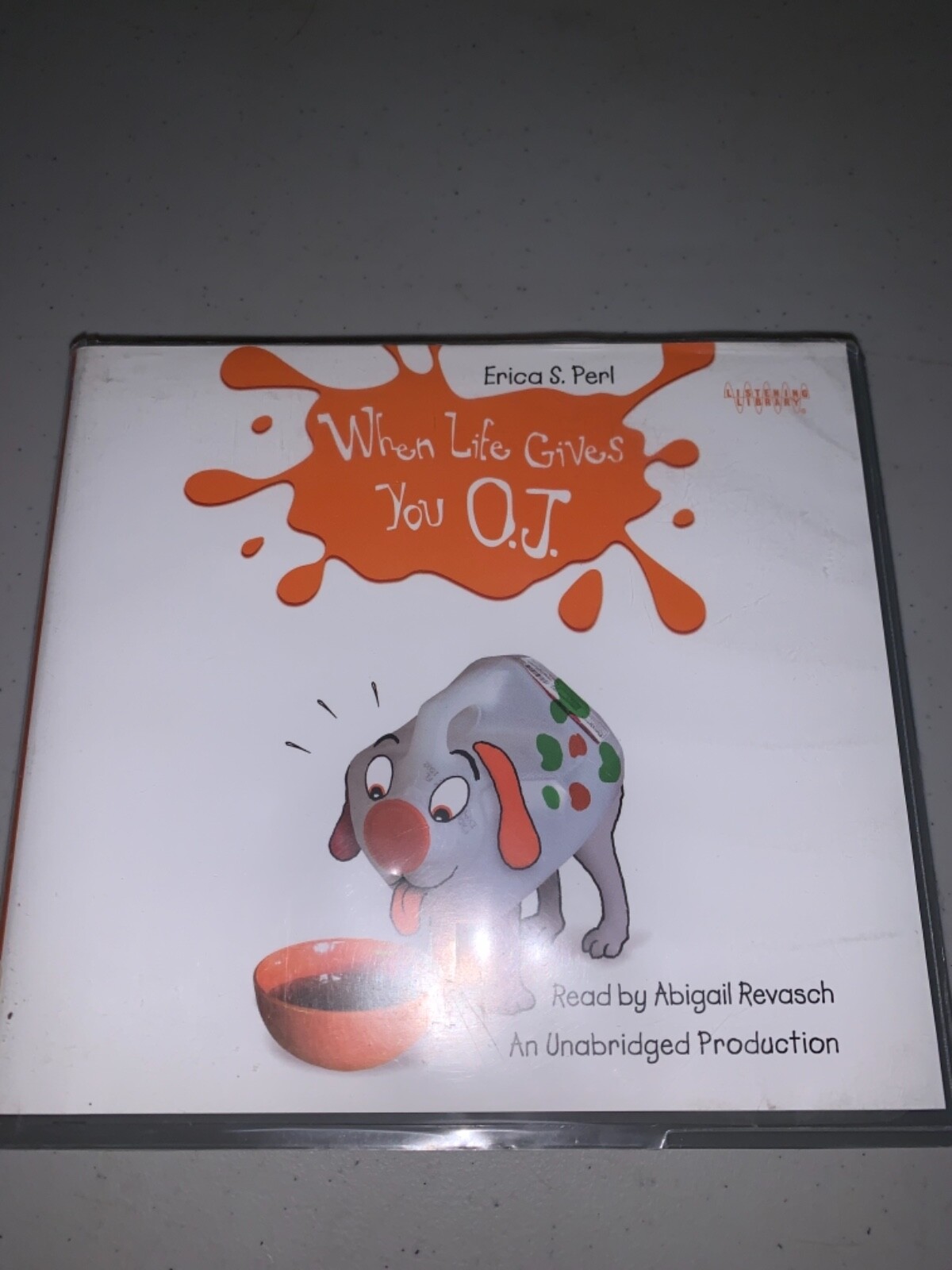 Shelf7 ~ audiobook on cds WHEN LIFE GIVES YOU O.J ERICA S PERL