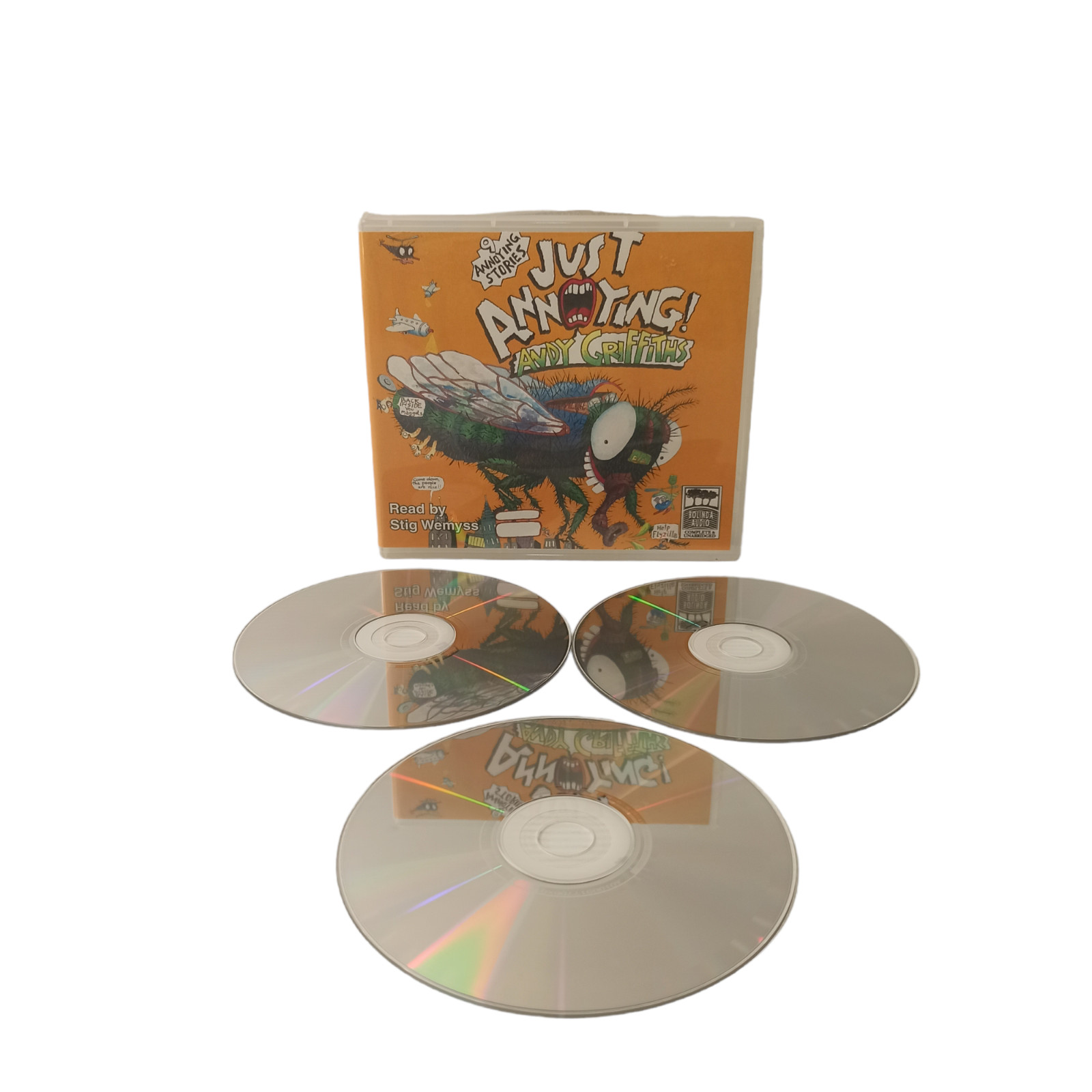 Just Annoying Audio Book by Andy Griffiths Kids Children Comedian Stories Wemyss
