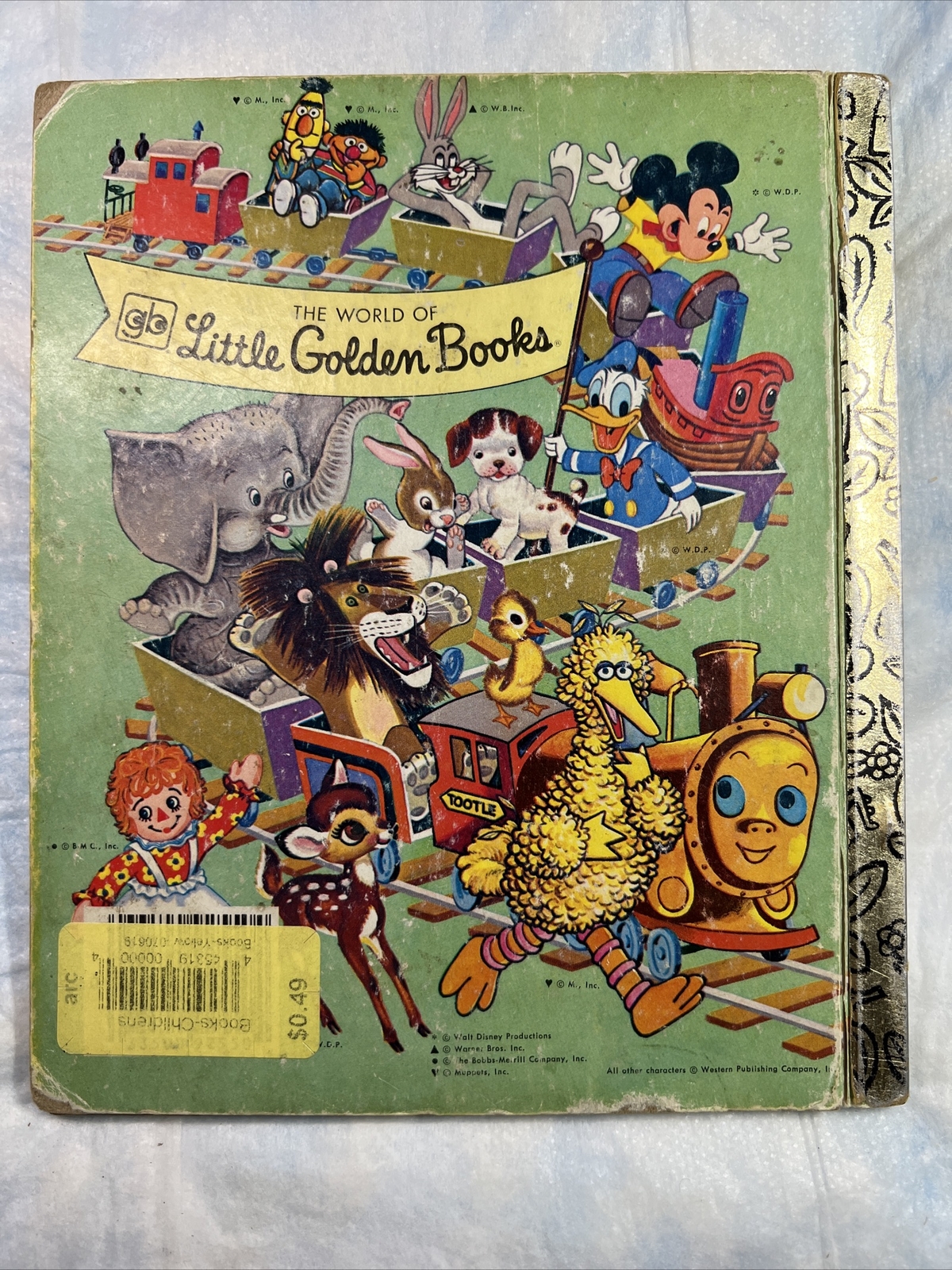 Vintage A Little Golden Book Disney’s Bambi Friends Of The Forest 1980 #1586