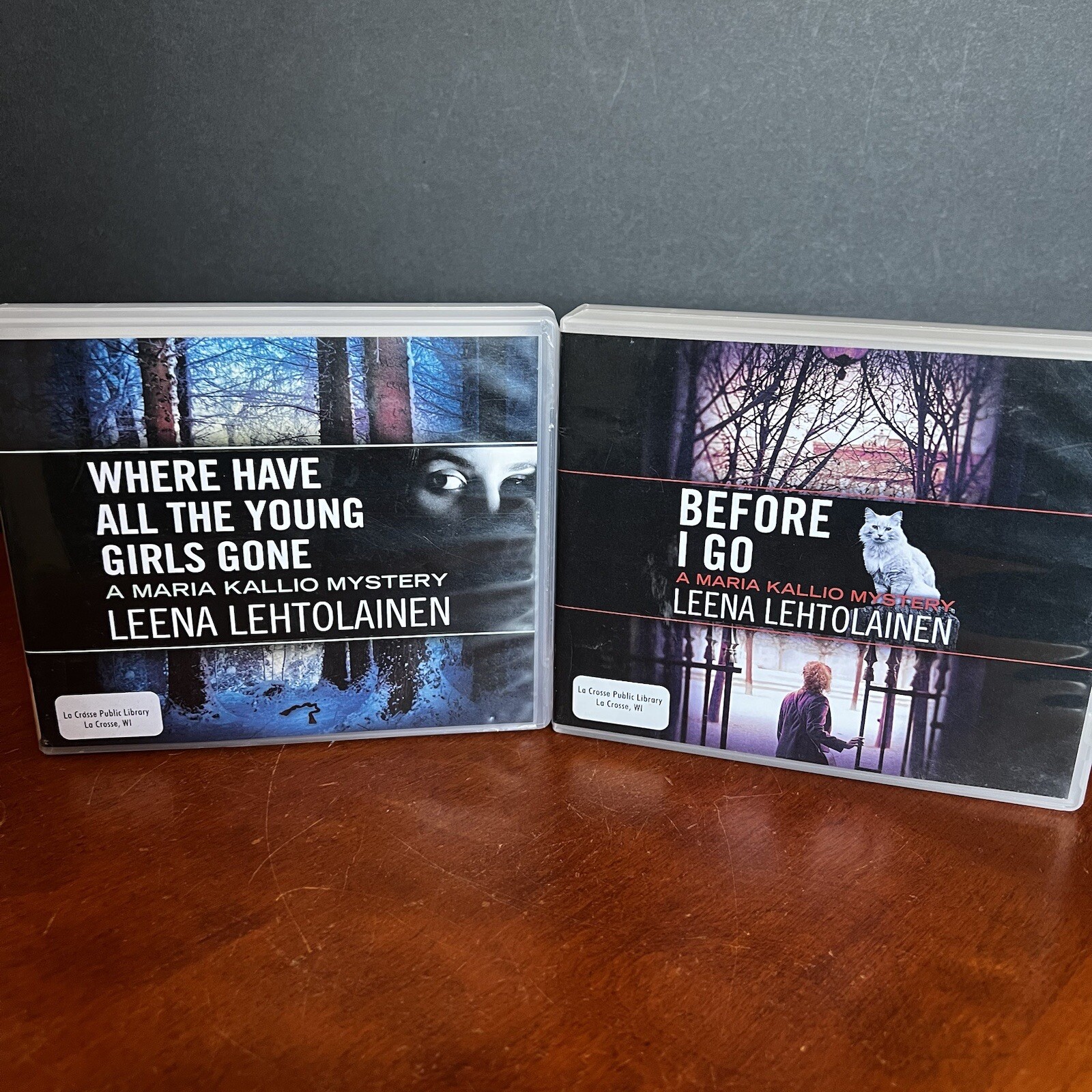 Lot: 2 Leena Lehtolainen Audio Book CD Where All Good Girls Gone Before I Go