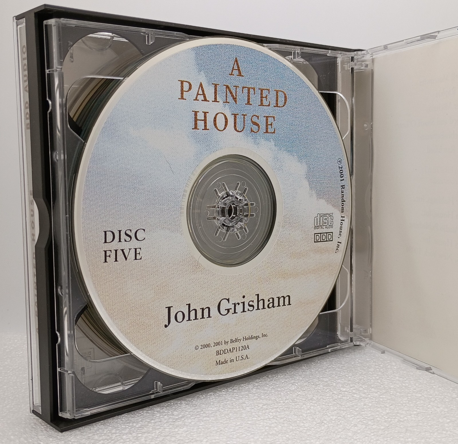 JOHN GRISHAM A Painted House (2001 Audiobook CDs) 5 CD Set ABRIDGED