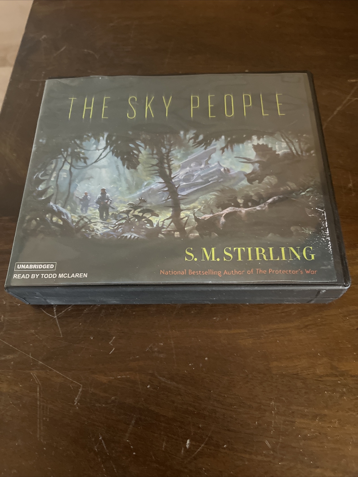 The Sky People Audiobook S.M. Stirling Unabridged 9 CDs Tantor Audio McLaren