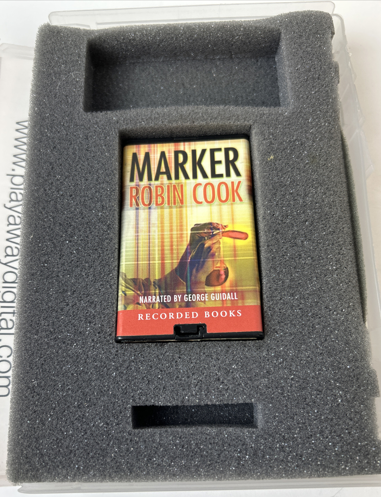 MARKER A NOVEL by Robin Cook — Audio Book Unabridged Playaway 16 Hrs. TESTED!