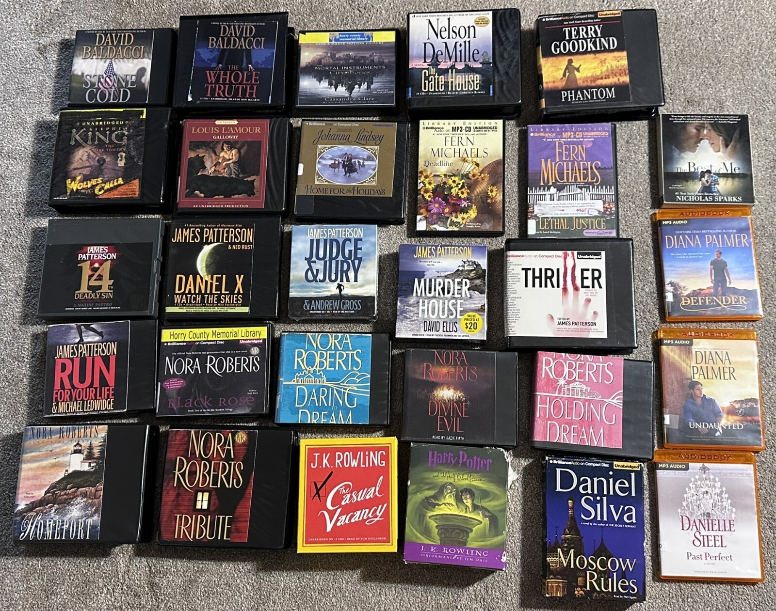 Choose Pick Your Own Lot Audiobook $5 Roberts Baldacci Patterson King Unabridged