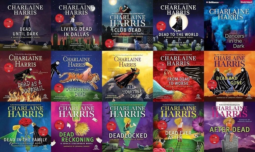 The TRUE BLOOD Series By Charlaine Harris — 28 MP3 Audiobook Collection