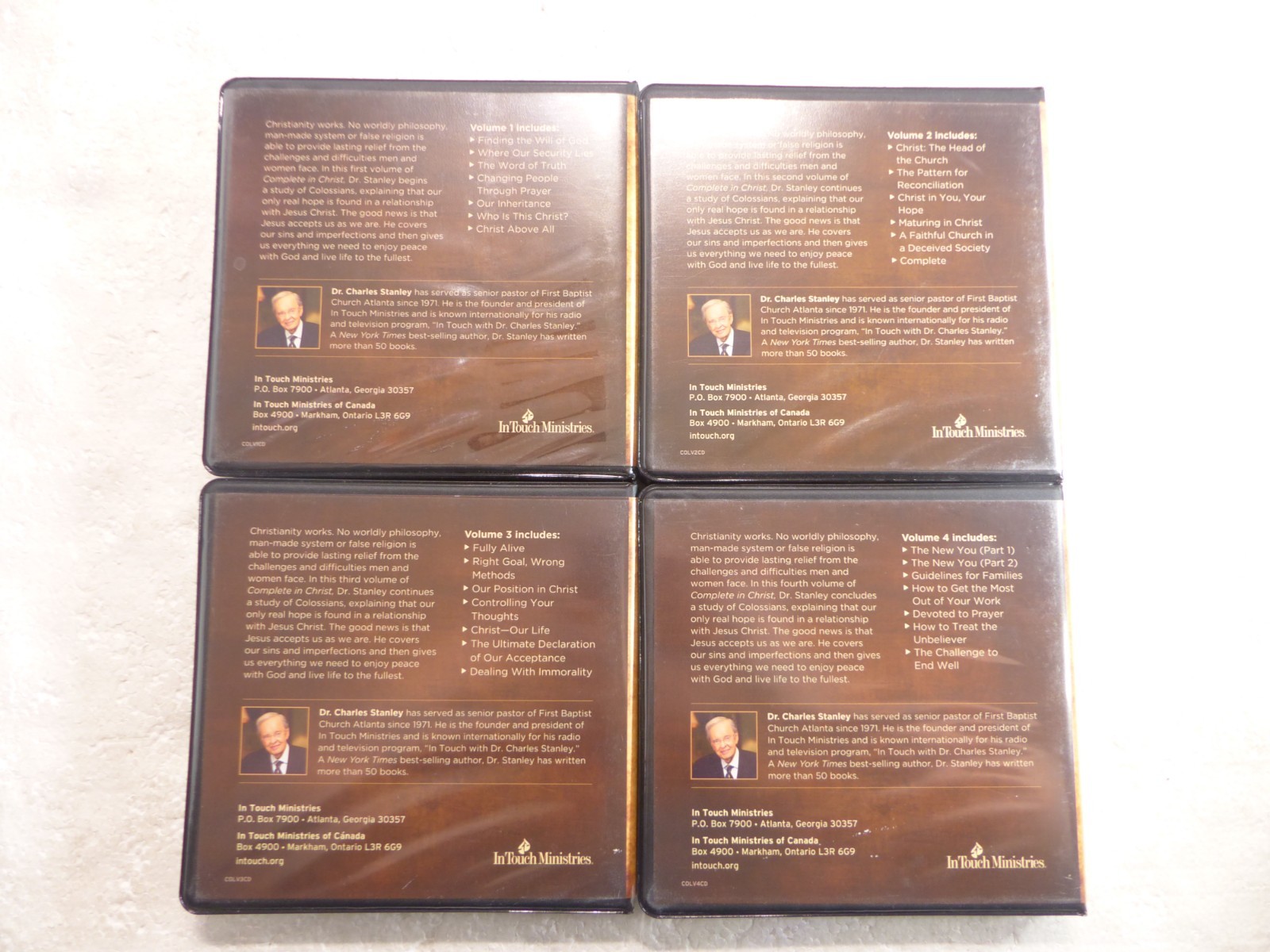Complete in Christ: A Study of Colossians (CD, 2014 27-Disc Set) Charles Stanley