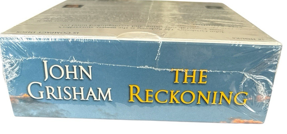 The Reckoning: A Novel by John Grisham Unabridged (15-CD,2018) Audiobook New!