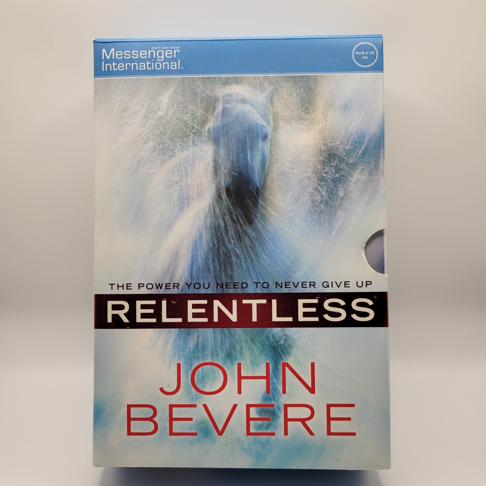 Relentless John Bevere 6 CD Audio Set Only Christian Teaching Messenger Intl