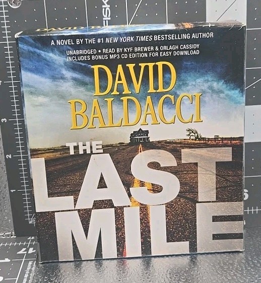 The Last Mile , Amos Decker Series by David Baldacci Abridged CD AudioBook +Mp3