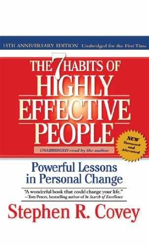 The 7 Habits of Highly Effective — Audio CD, by Covey Stephen R. — Very Good