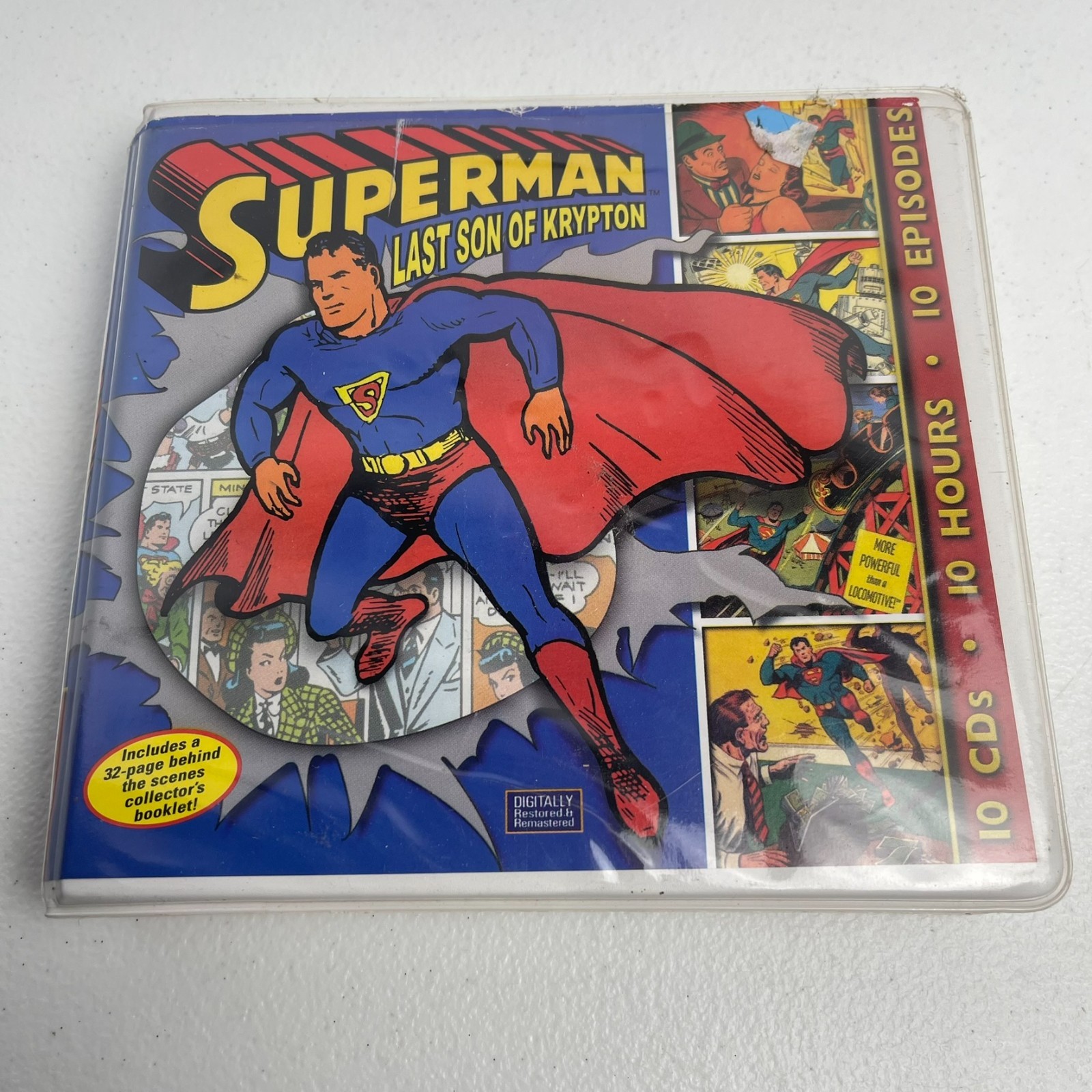 Superman — Last son of Krypton Audio CDs — no booklet