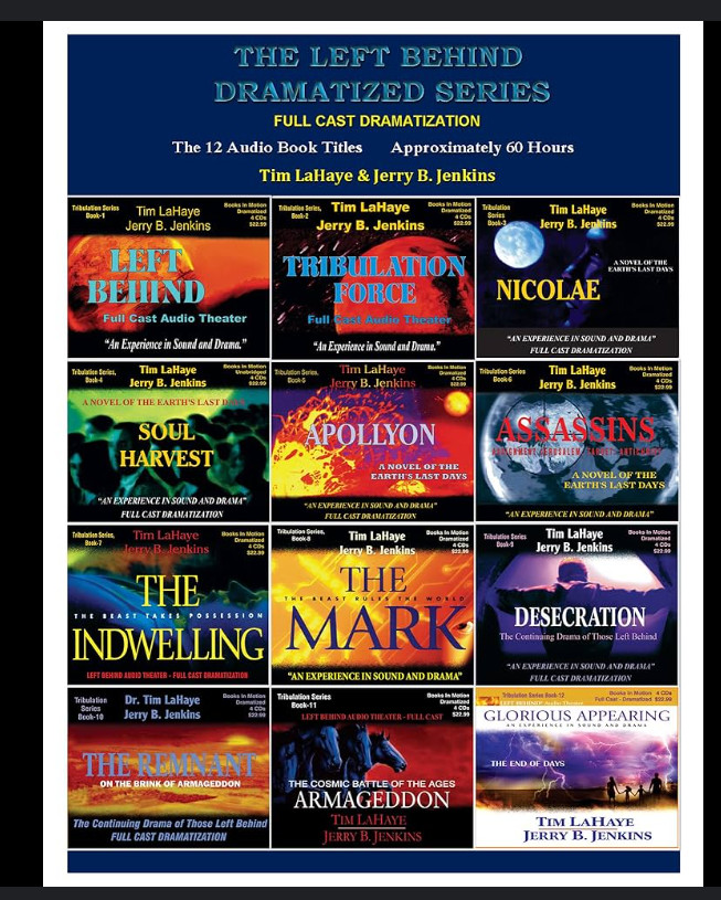 AUDIOBOOKS ~ LEFT BEHIND SERIES 13 BOOKS + DRAMATIZED AUDIO + THE KIDS. MP3 USB