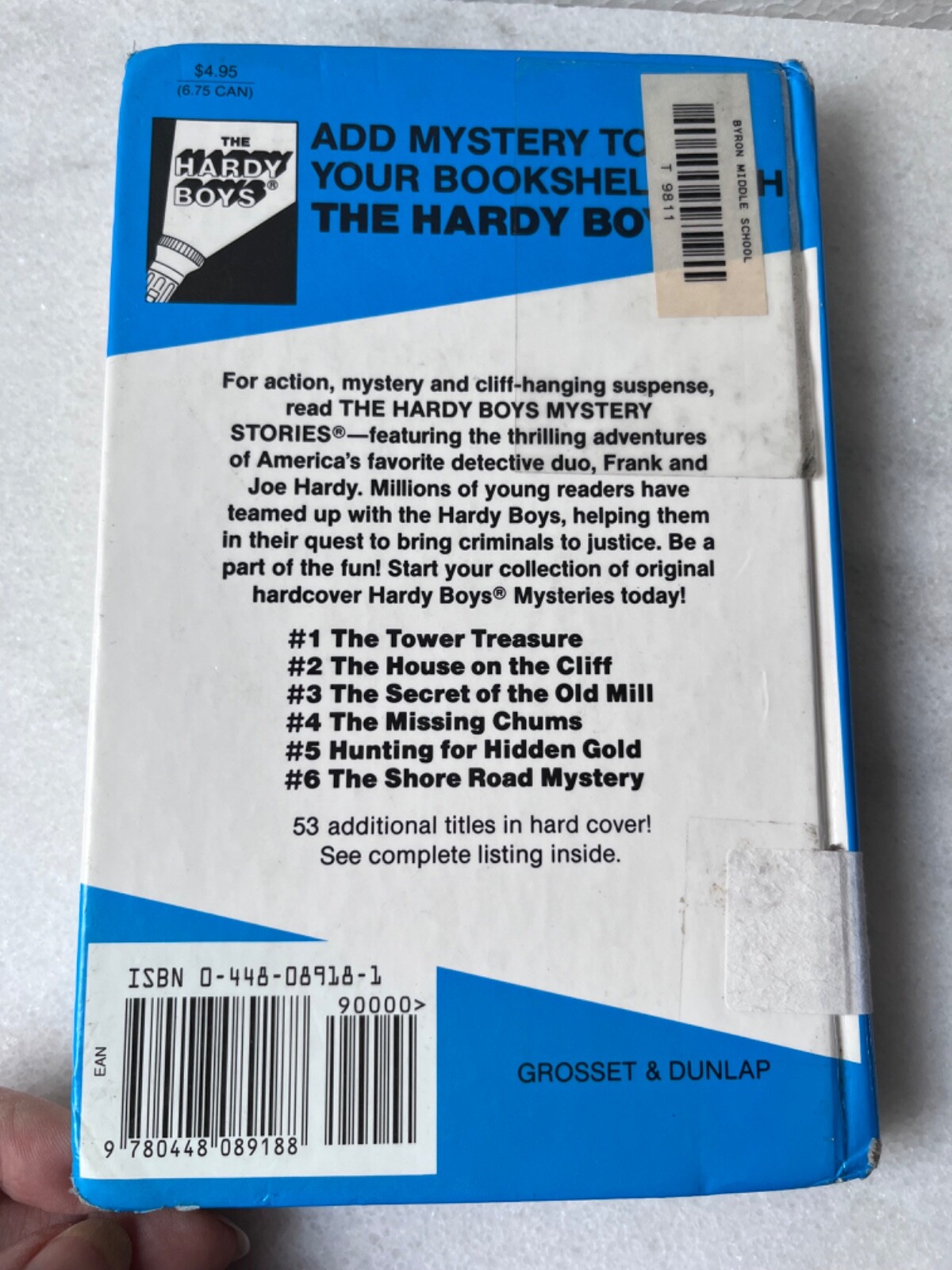 The Hardy Boys The Twisted Claw #18 Hardcover 1995