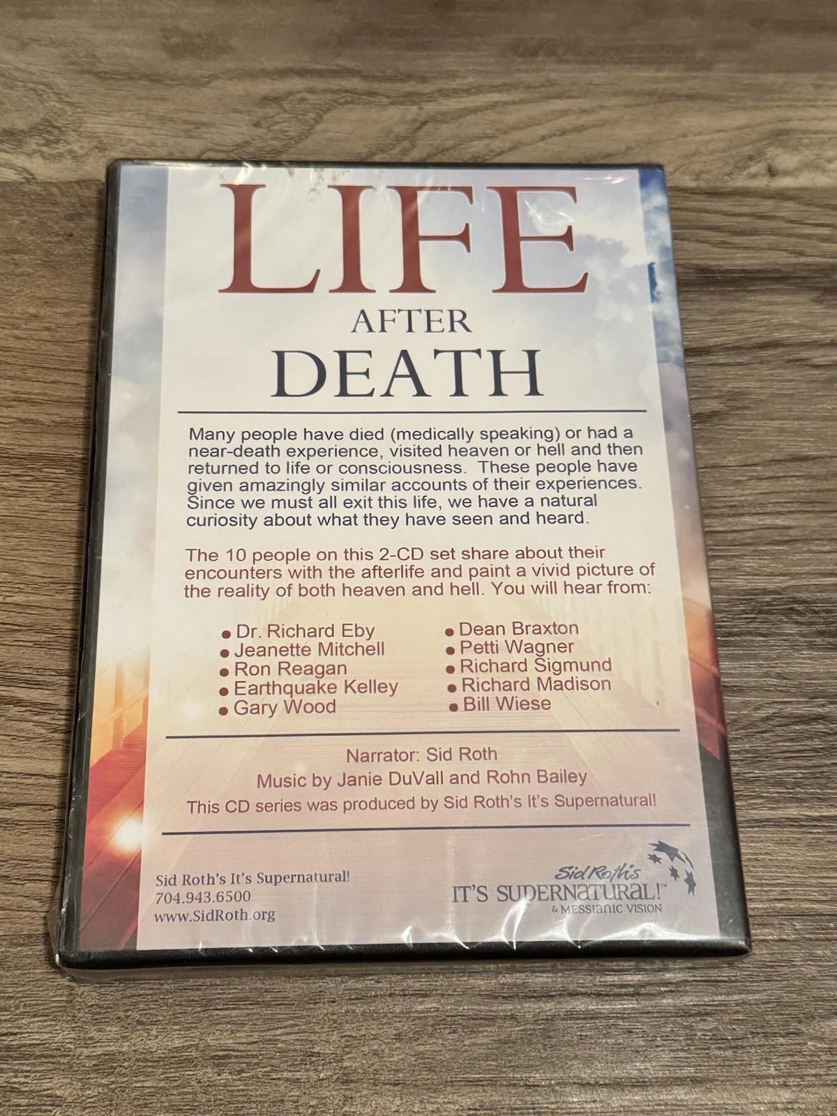 Life After Death • Sid Roth • 2 Audio CD Set • Brand New/Factory Sealed!