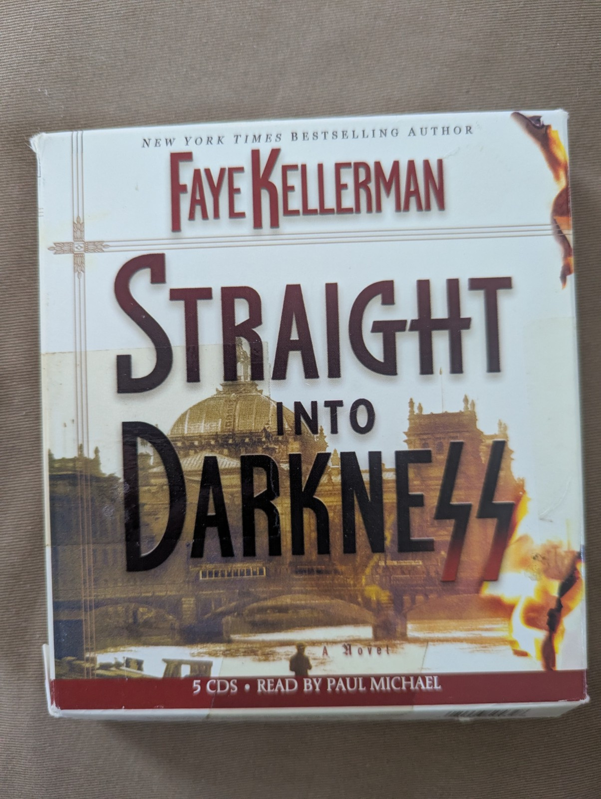 Straight Into Darkness Faye Kellerman Abridged Audiobook CDs Read Paul Michael
