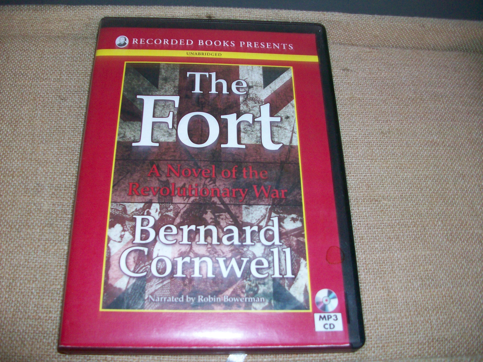 The Fort Bernard Cornwell MP3 audiobook 2 discs Very Good / Like New condition