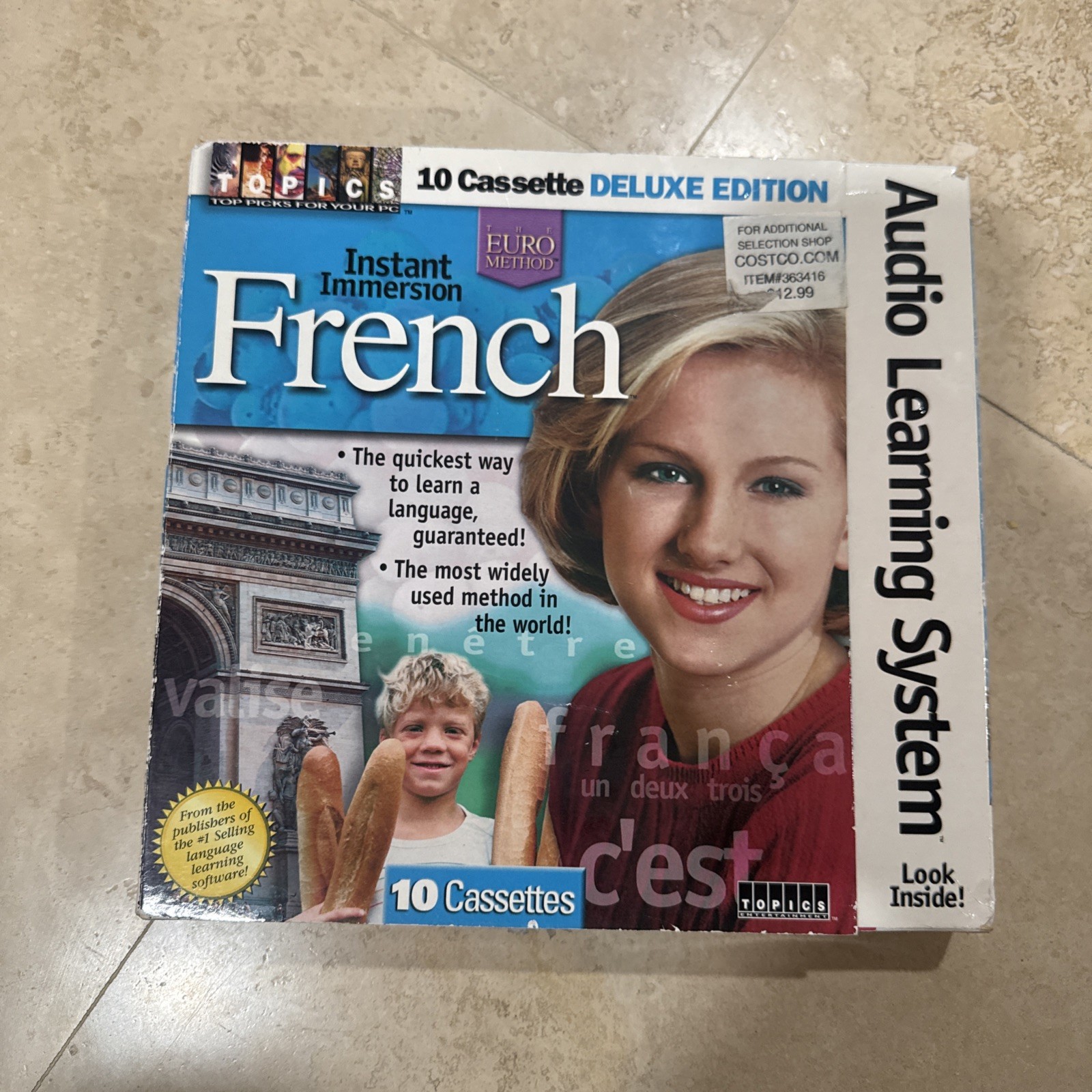 Instant Immersion French Beginning Lessons — cassette tapes