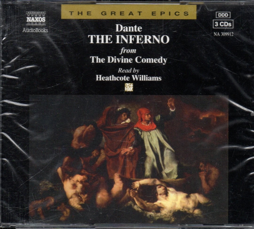 THE INFERNO (From The Divine Comedy) by Dante — 3xCD Audiobook *NEW & SEALED*
