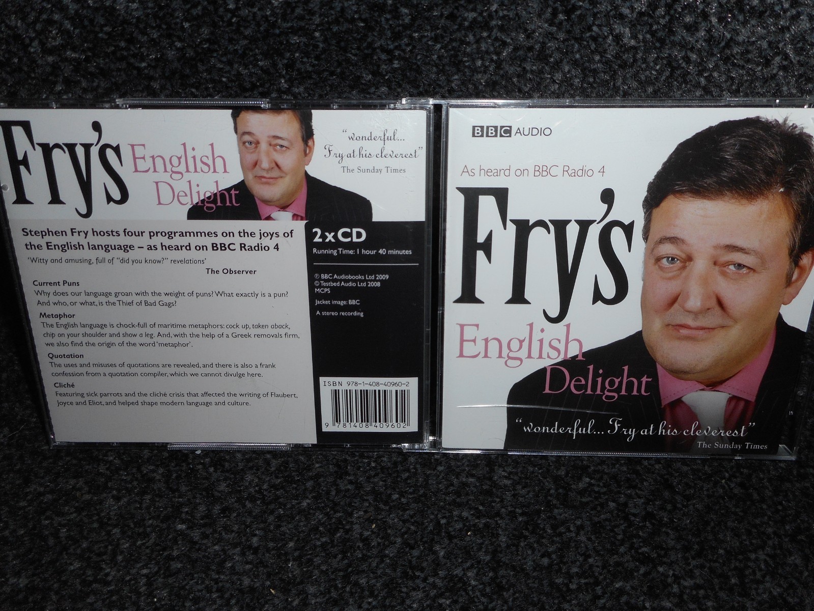 FRY’S ENGLISH DELIGHT RADIO SERIES + BERNARD MILES MONOLOGUES & POETRY — 3CD