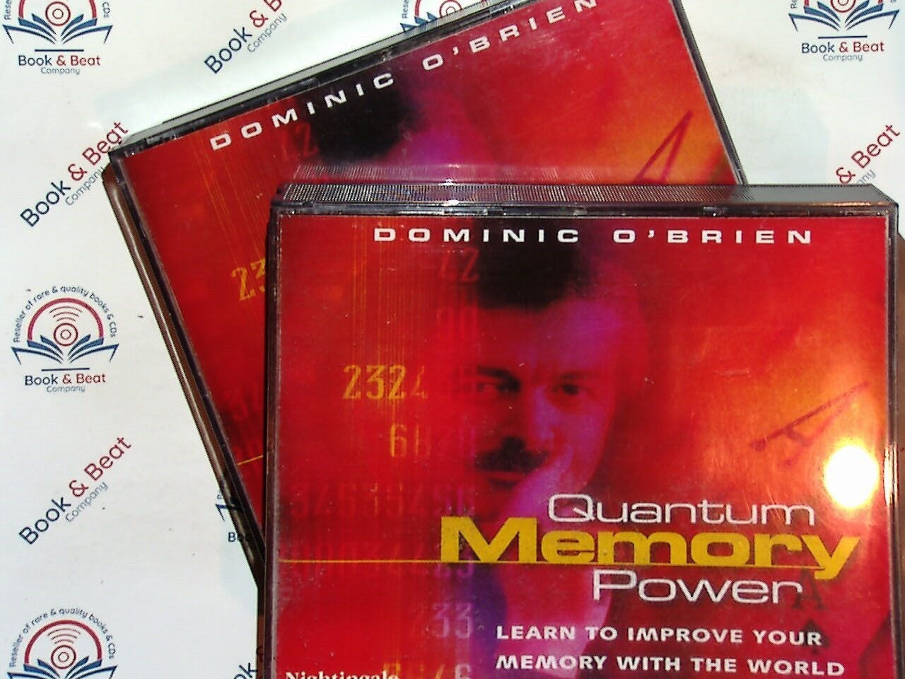 Quantum Memory Power Nightingale Conant — Dominic O’Brien 8CD Set Nr Mint