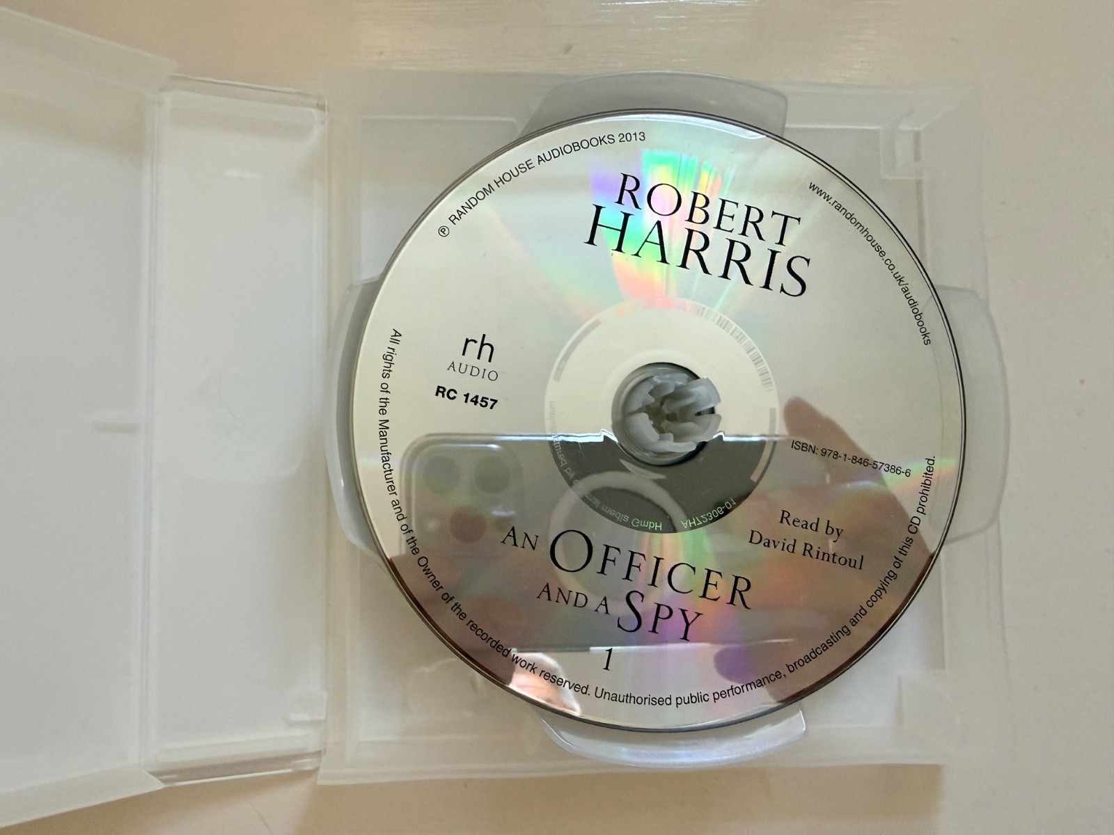 An Officer and a Spy Audiobook — Robert Harris