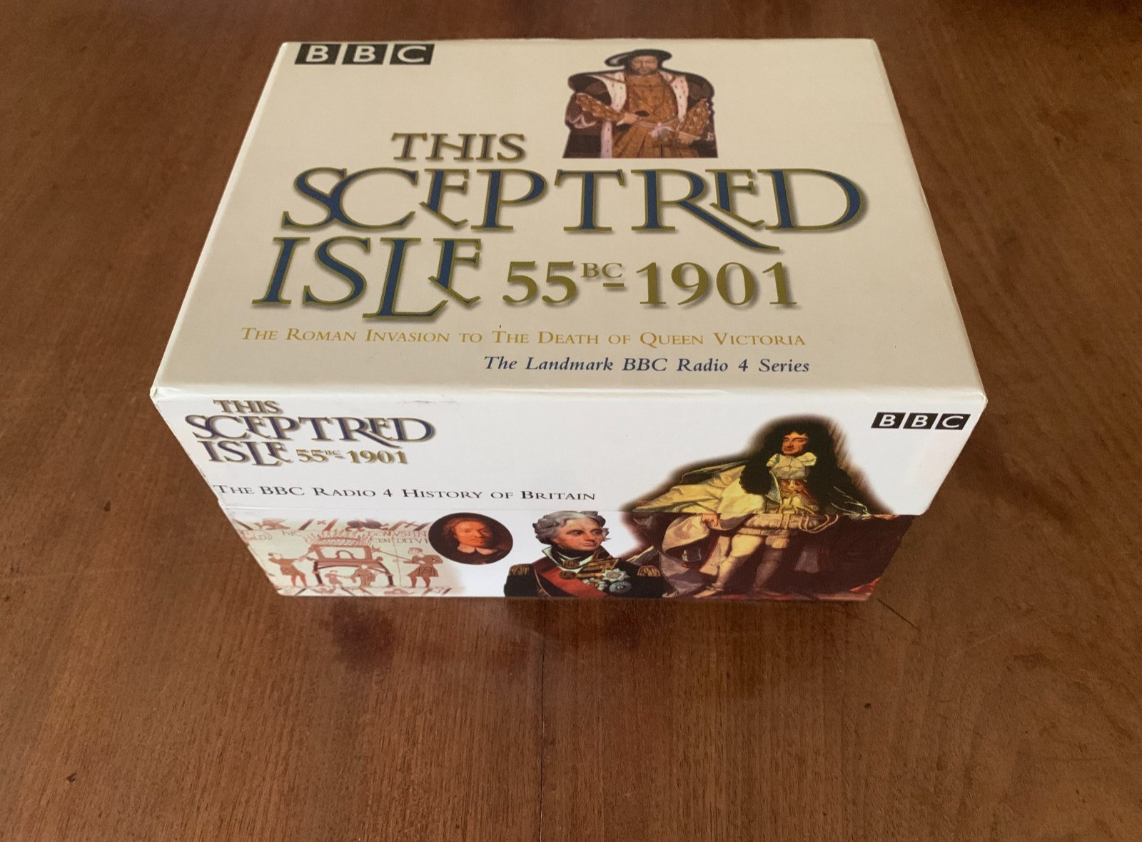 BBC This Sceptred Isle 21 Cassette Box Set 55BC — 1901 Complete History
