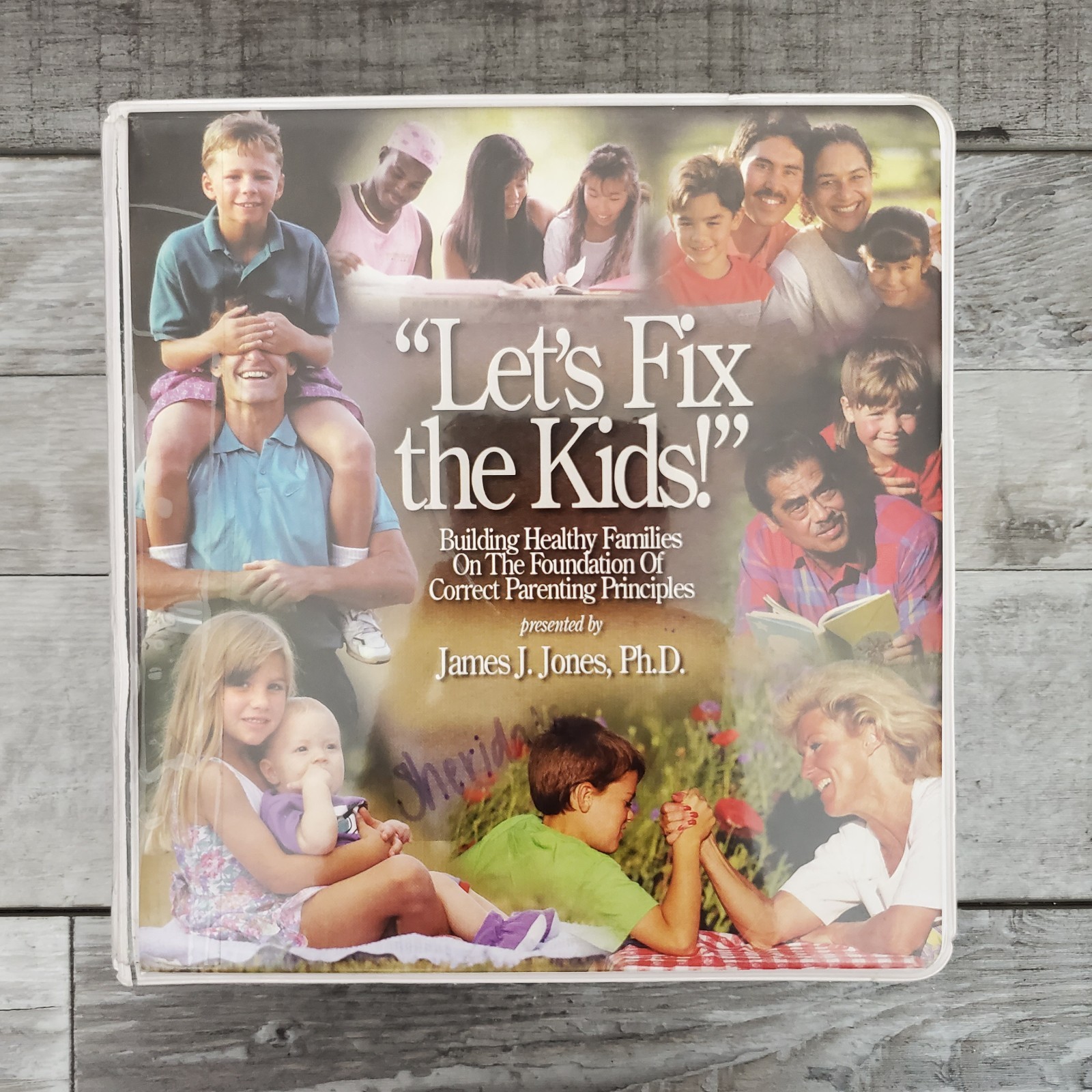 Let’s Fix the Kids, Dr. James Jones 16 Audio CD Set 2001 Familyhood RARE