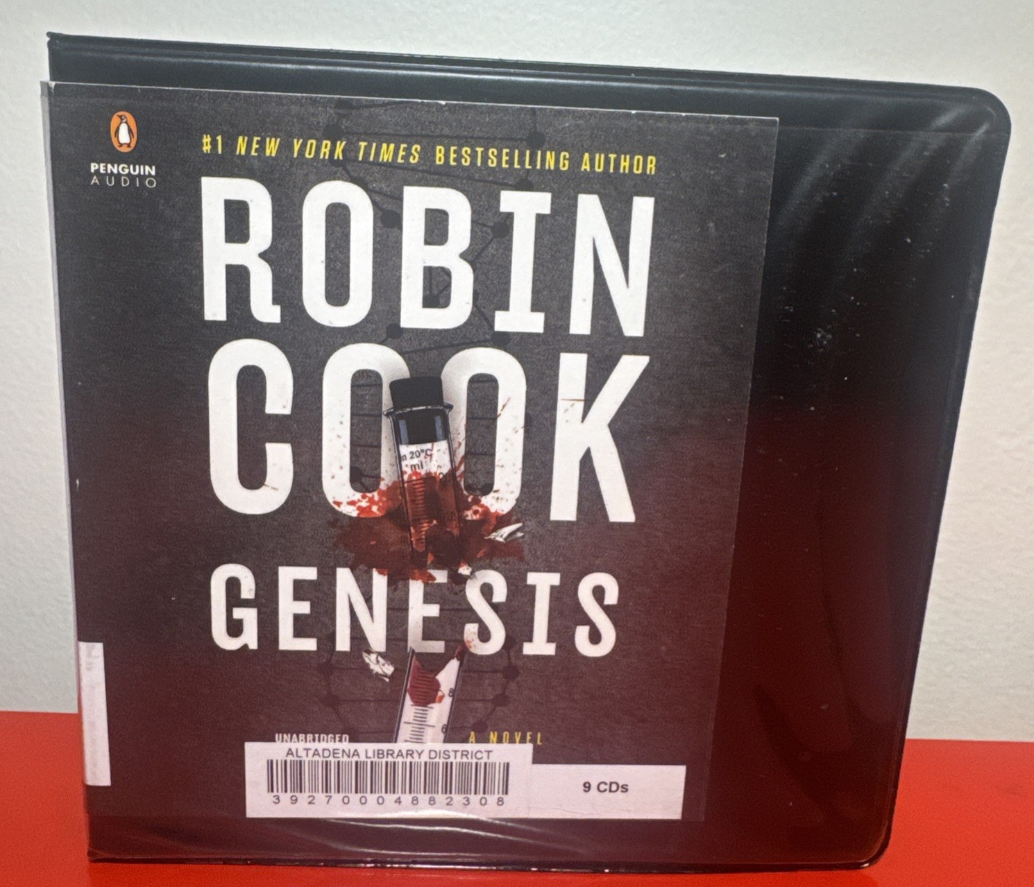 Genesis — Audio CD By Robin Cook Like New 9 Disc Set
